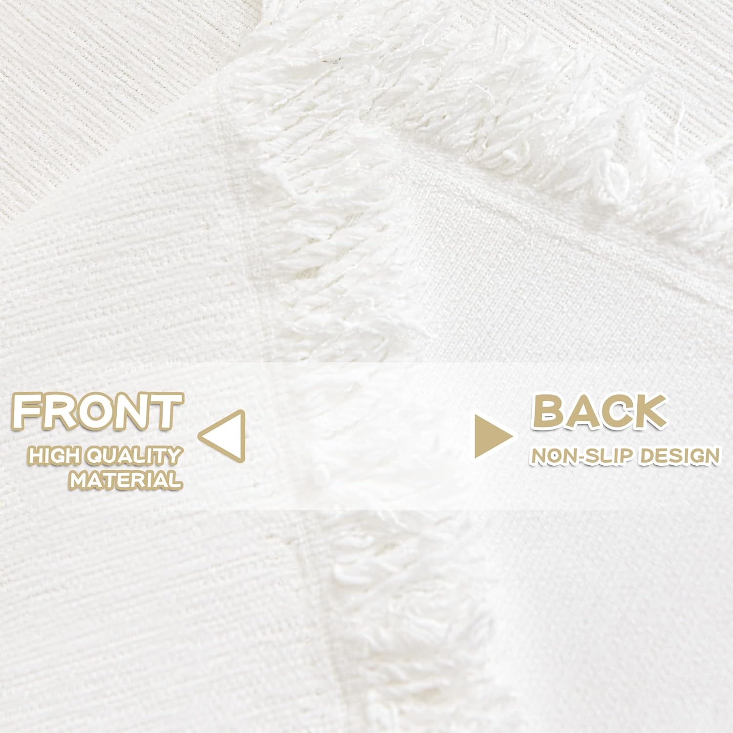 MYSKY HOME - Protection canapé animaux, blanc, 230x300cm, anti-rayures