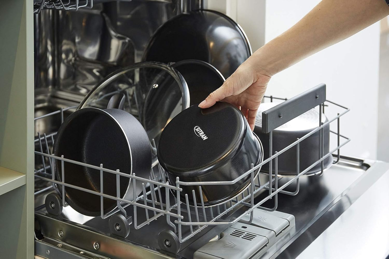 Sitram - Sitramovible - 20/24/28cm - Lot 3 poêles anti-adhérentes, poignée amovible, induction 712757