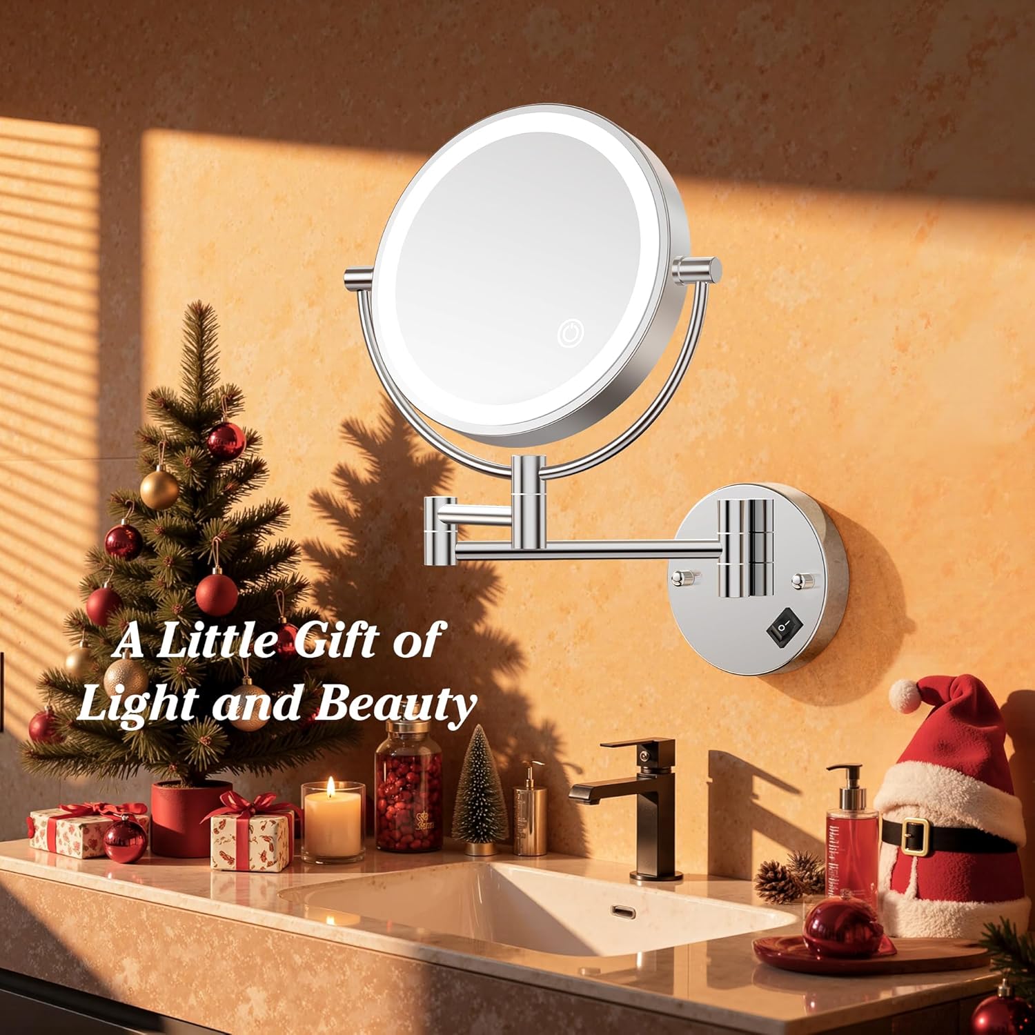 Auxmir - Miroir mural lumineux 8