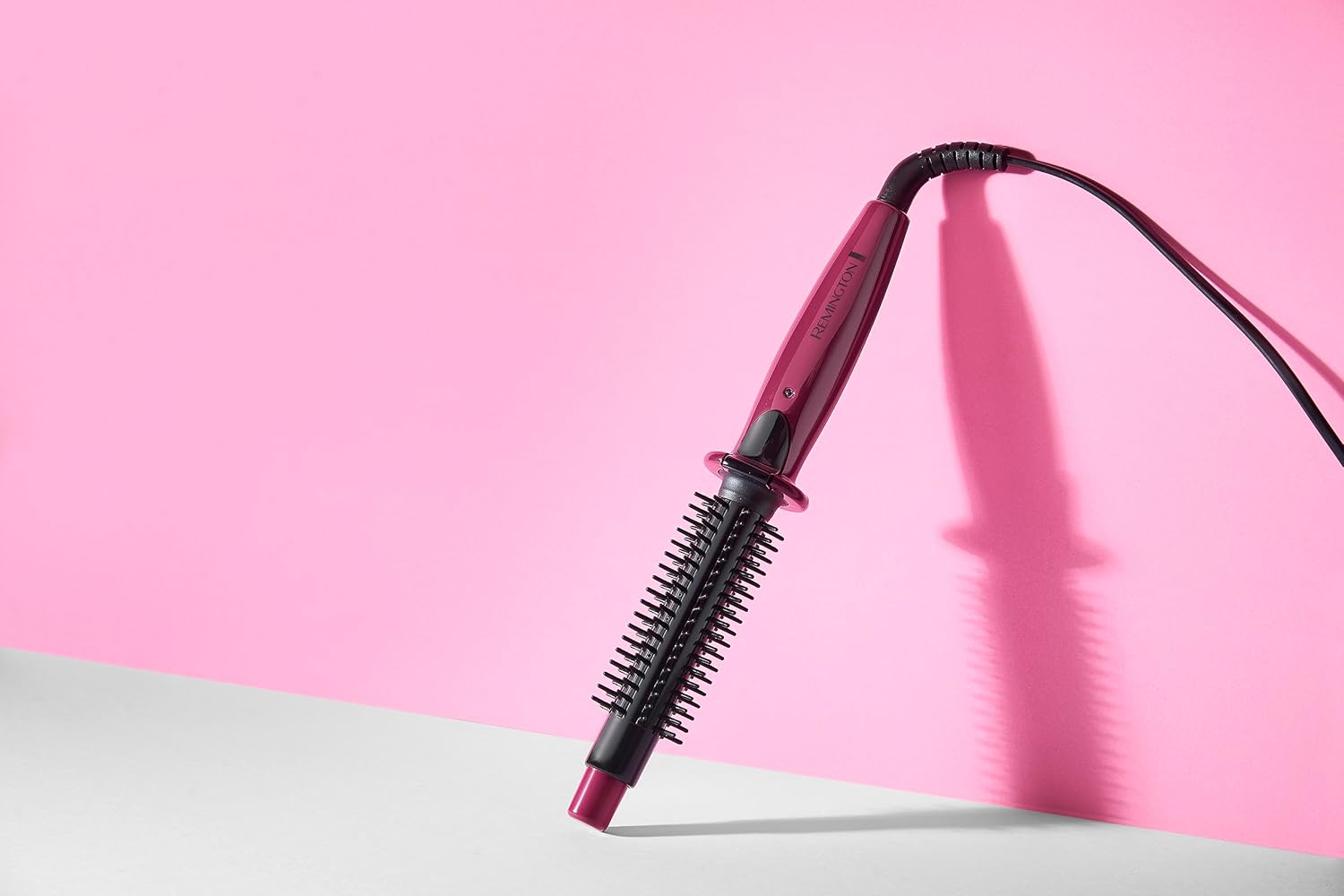 Remington - Brosse chauffante céramique, chaleur uniforme, ondulation, CB4N