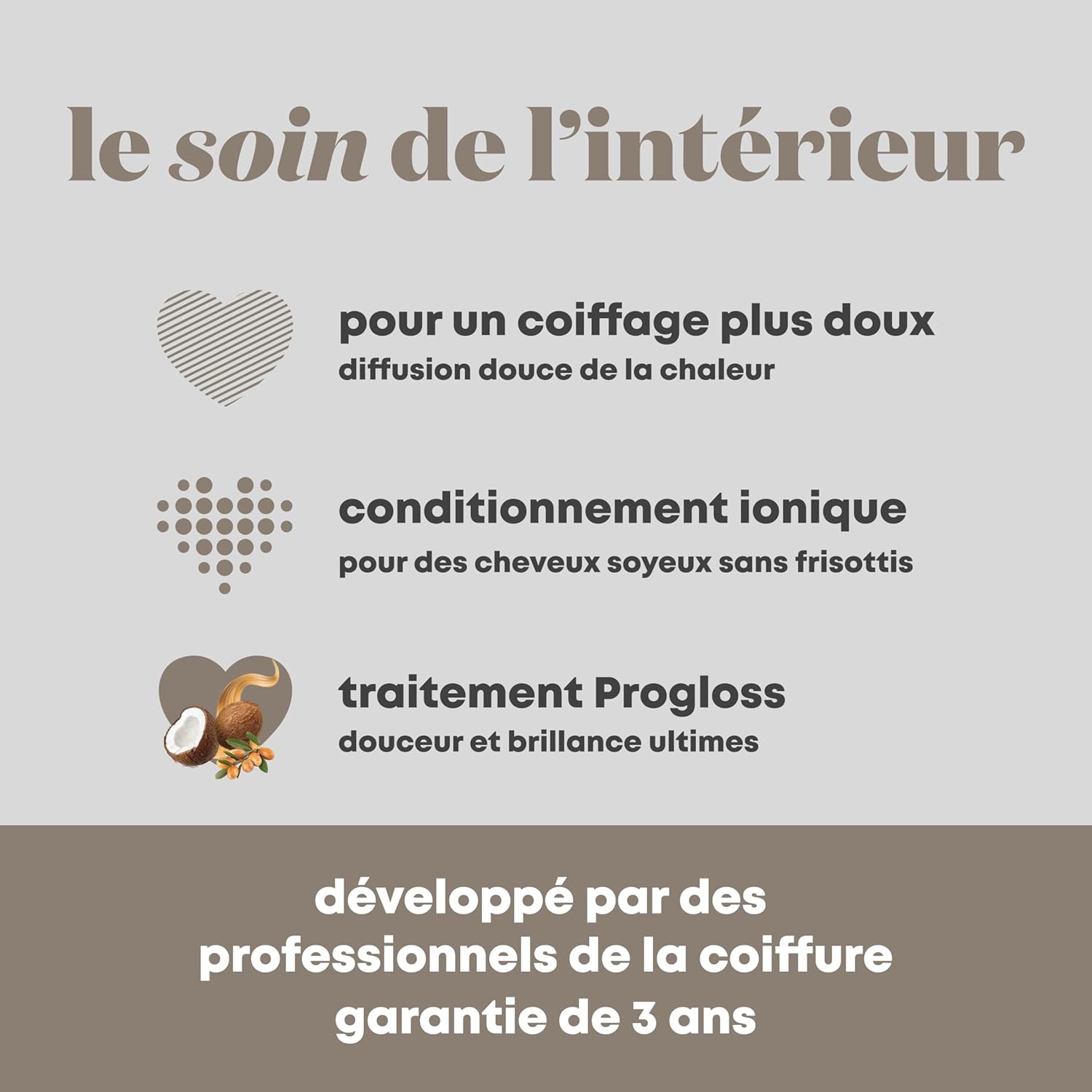 Revamp - Enigma Precision - léger, silencieux, séchage rapide, 4 embouts magnétiques