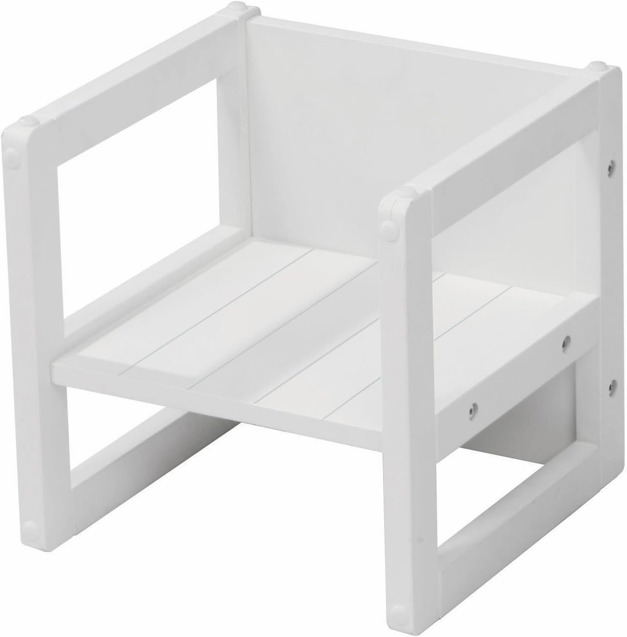 Roba - chaise enfant réversible 3 hauteurs - 30x30cm - 60kg max, style campagne