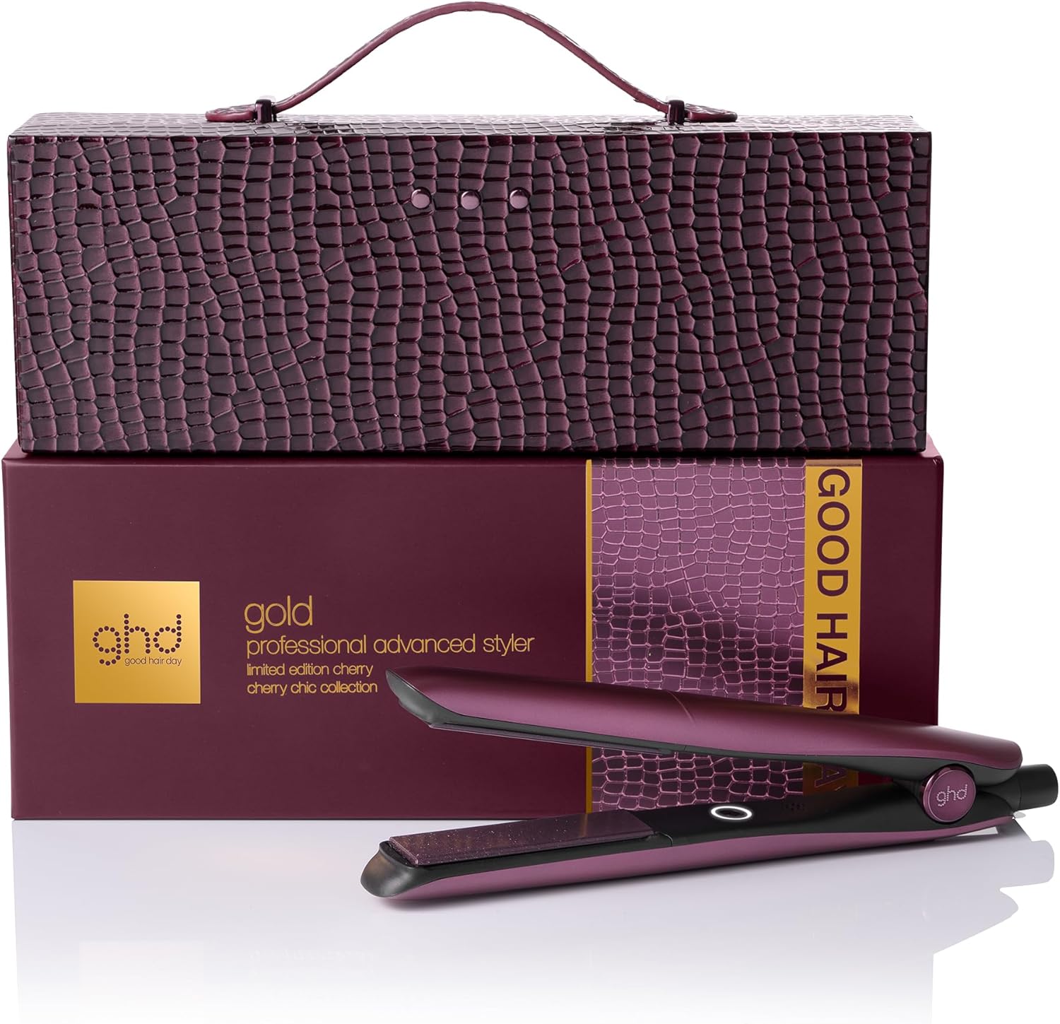 ghd - Lisseur Gold - design arrondi, brillance 65%+, sans chaleur extrême