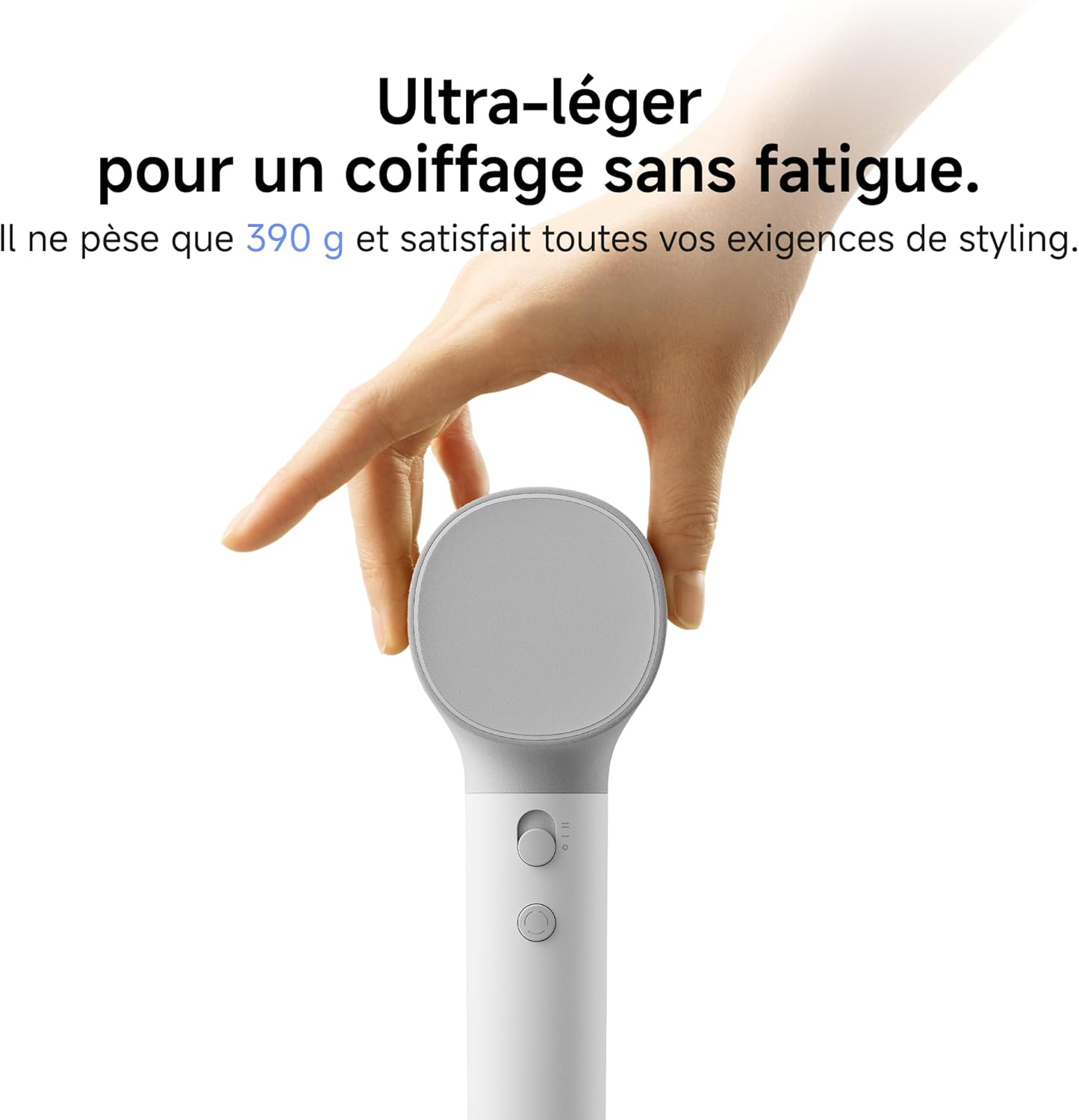 Laifen - Neo - Sèche-cheveux 390g - ions négatifs, 59dB, brushless 110k tr/min