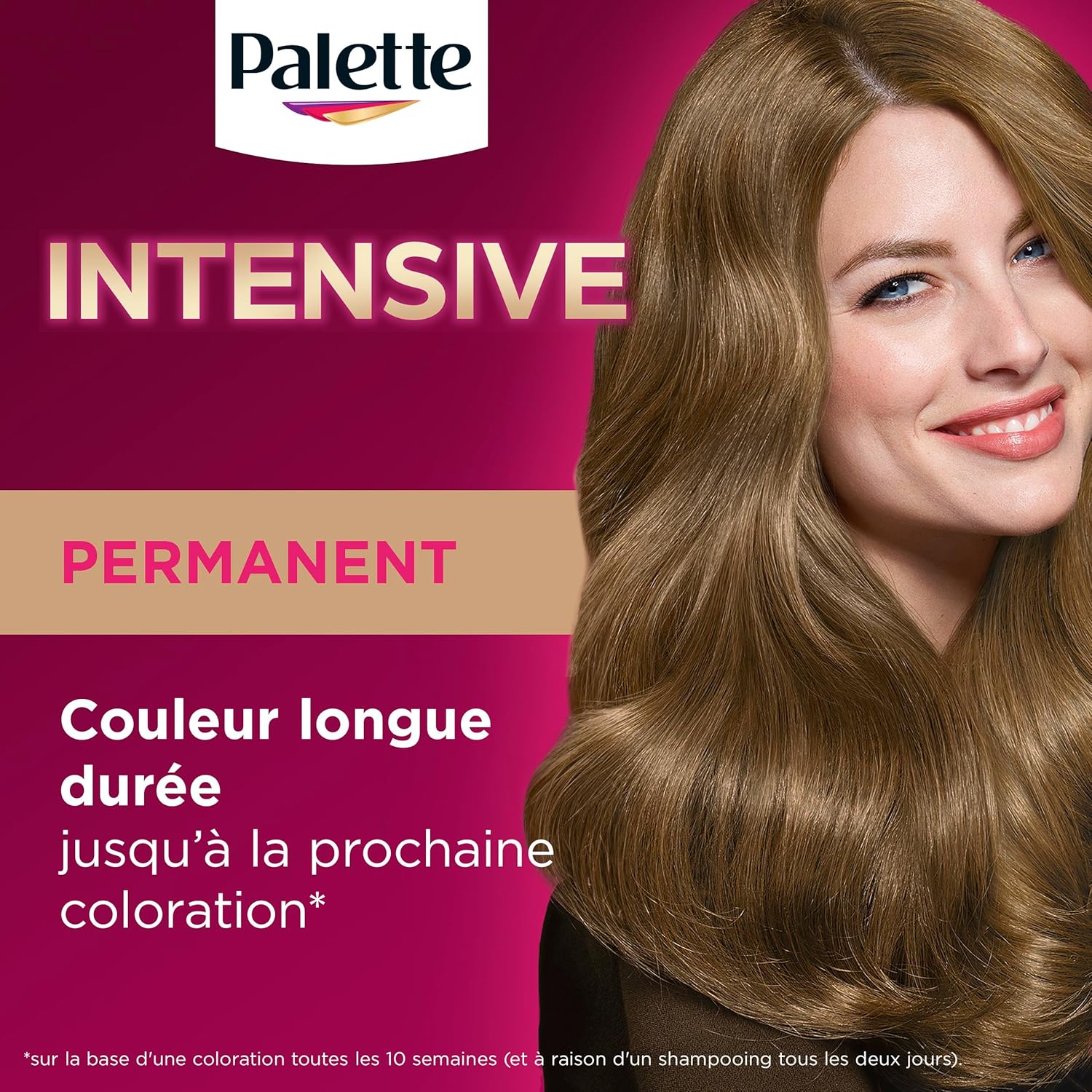 Palette - Intensive Coloration Permanente Cheveux, 8 sem, Blond Foncé 500