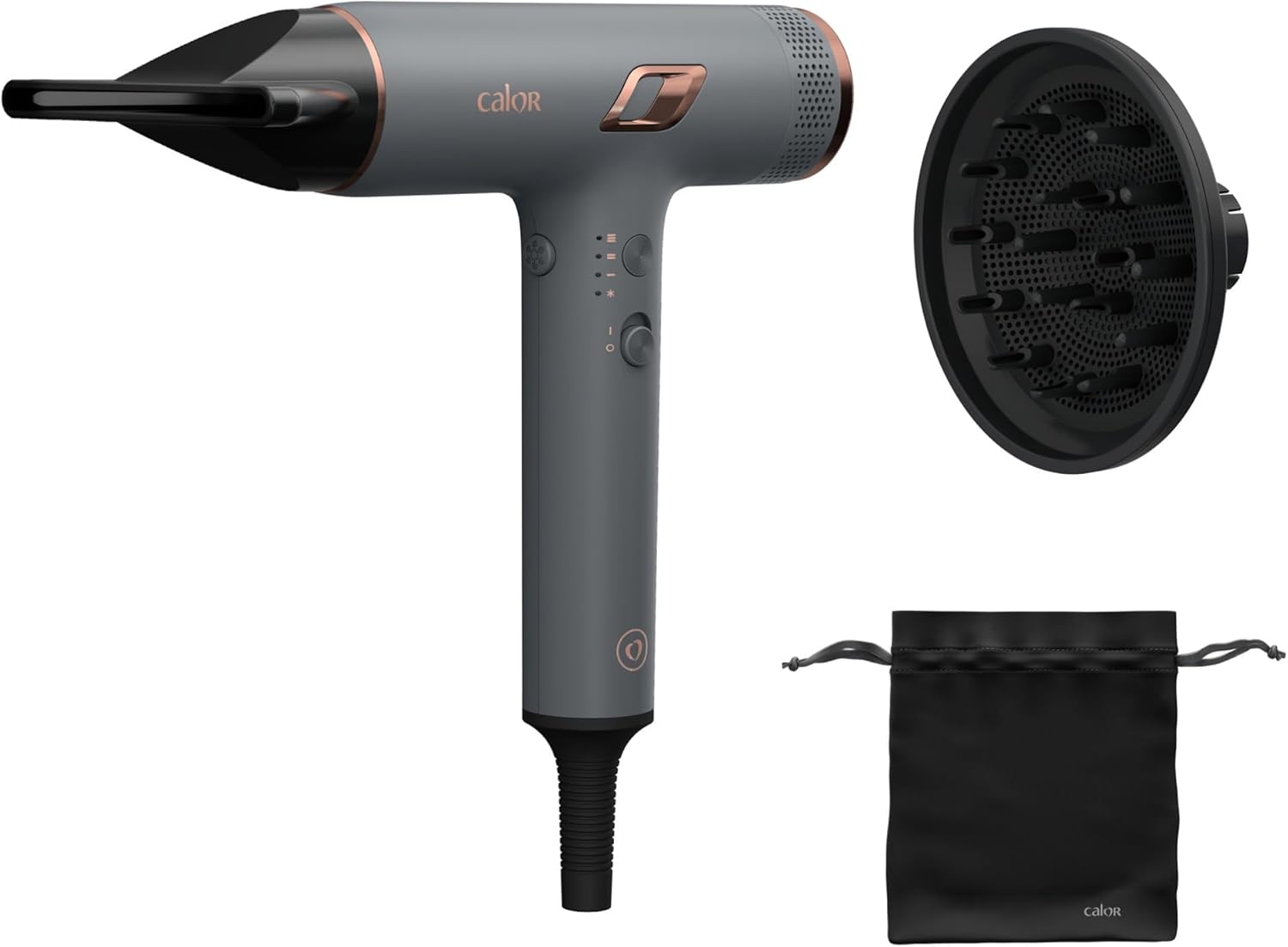 Calor - Nano Sèche-cheveux digital ultra-compact 266km/h - HY8120C0