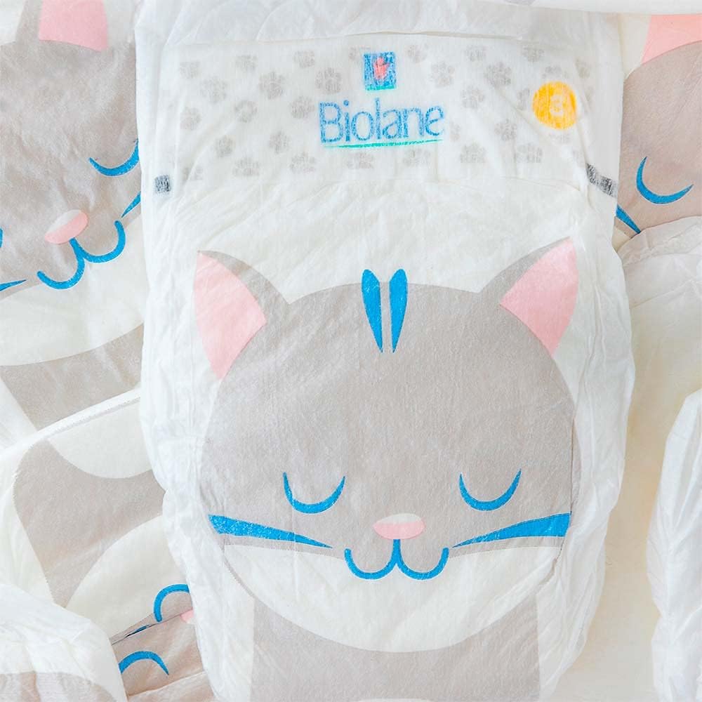 Biolane - couches éco taille 3 (4-9 kg) - 12h protection - 156 unités