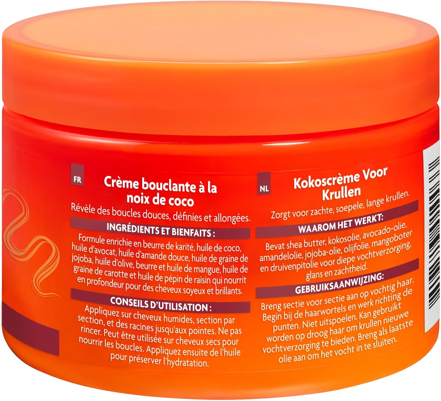 Cantu - Crème définition boucles naturels - 340g - karité, coco
