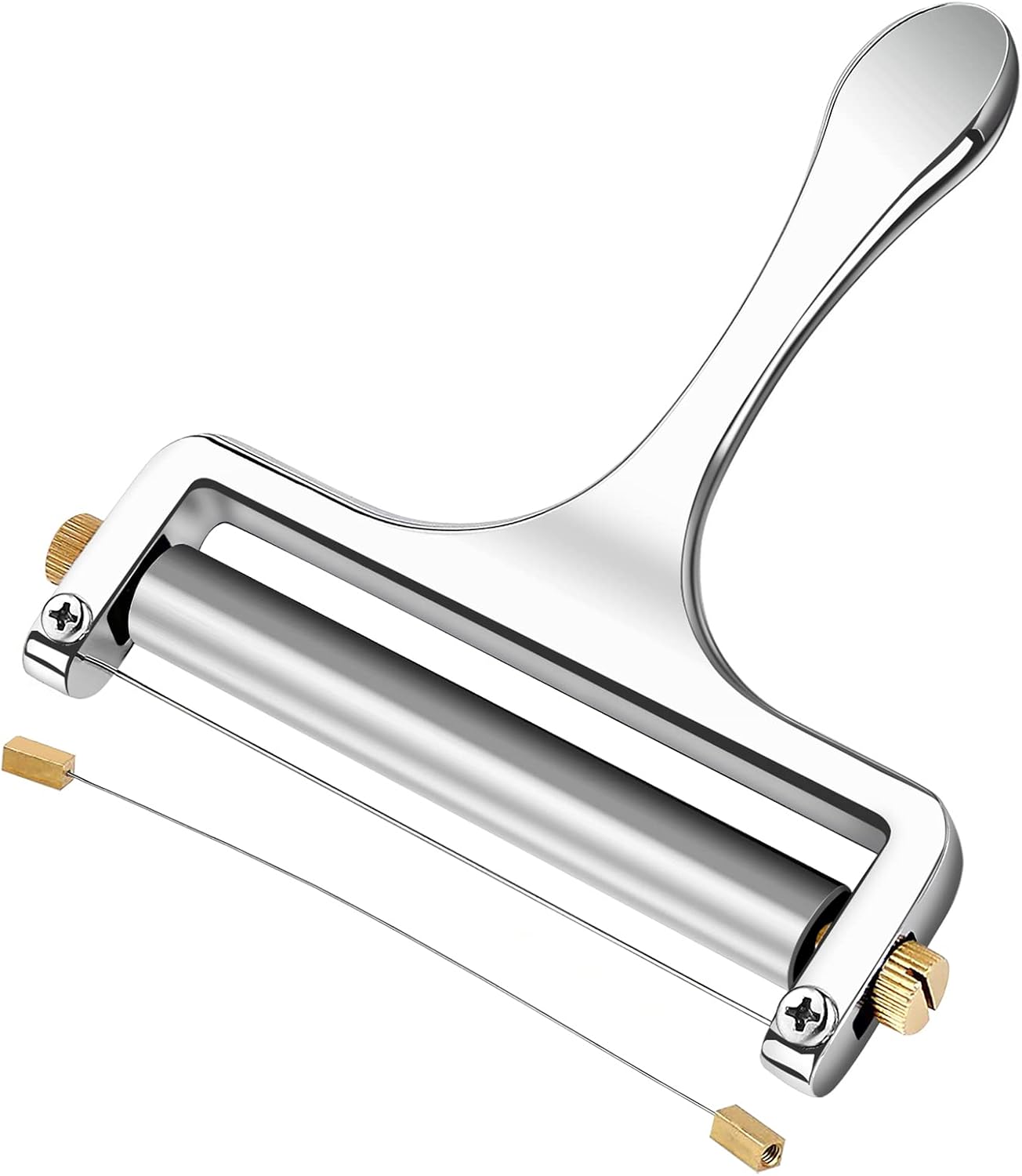 TOPULORS - Trancheuse à fromage inox - épaisseur réglable, fil suppl.