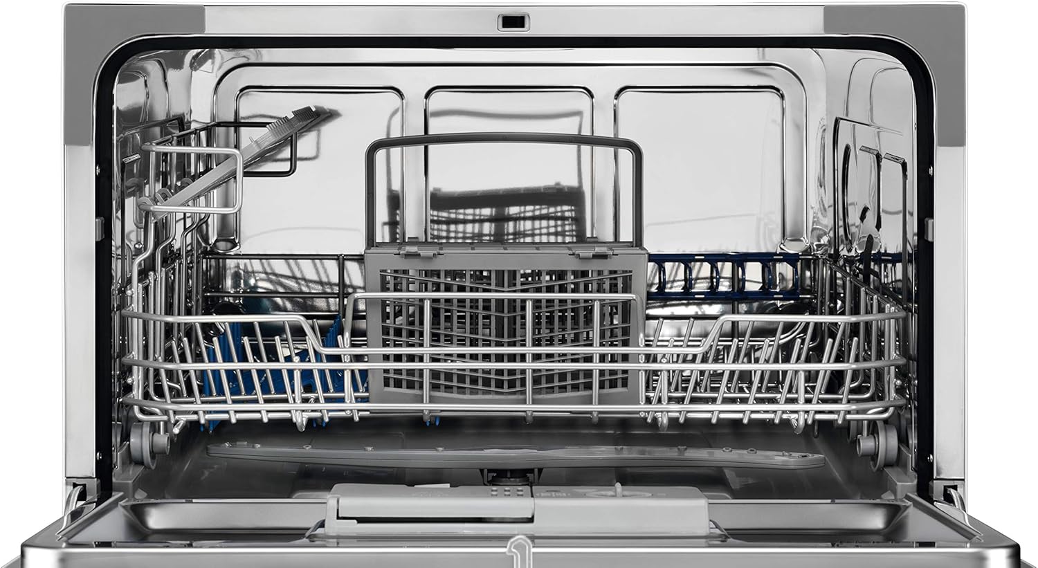 Electrolux - Série 600 mini lave-vaisselle, 55 cm, 6 couverts, 6 programmes, argent - ESF2400OW