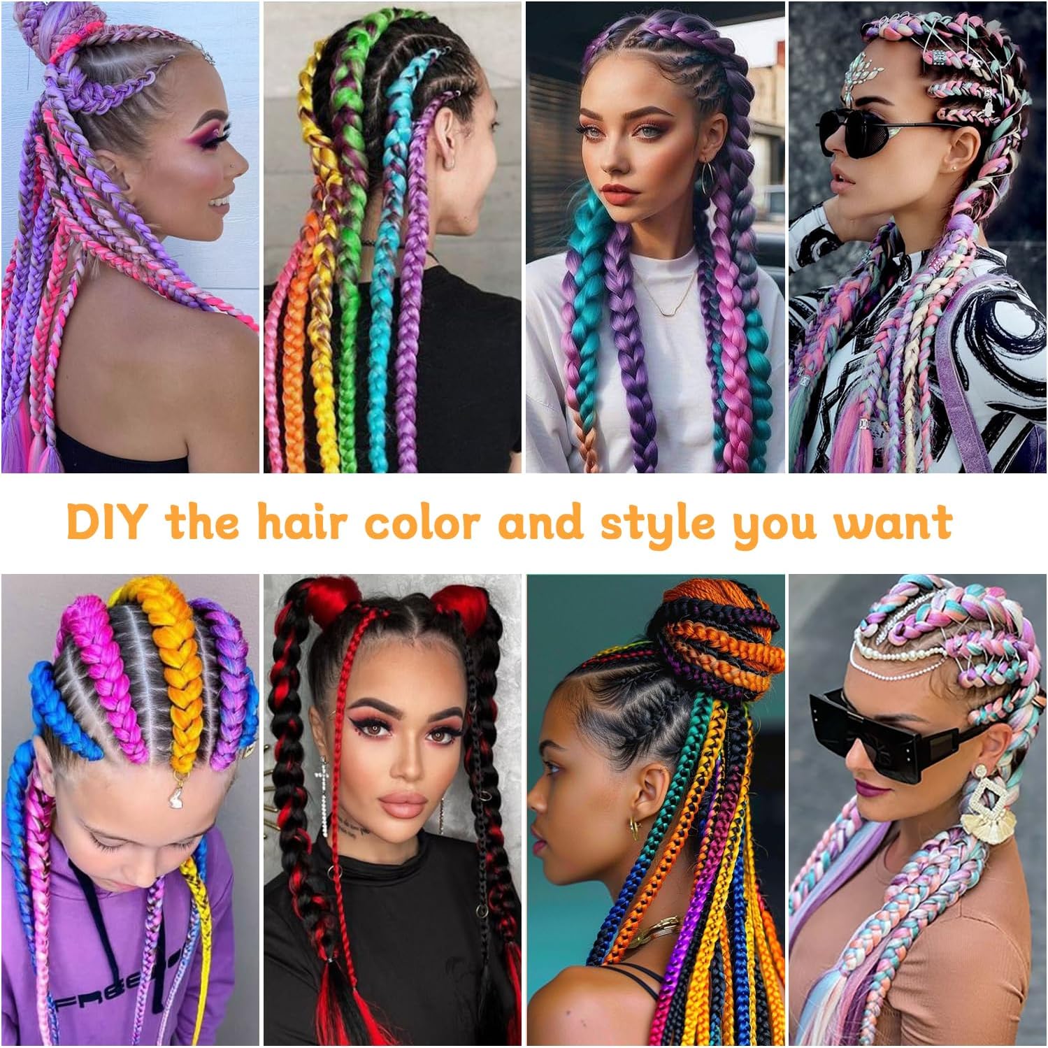 ShowJarlly - Jumbo Tresse Cheveux 24