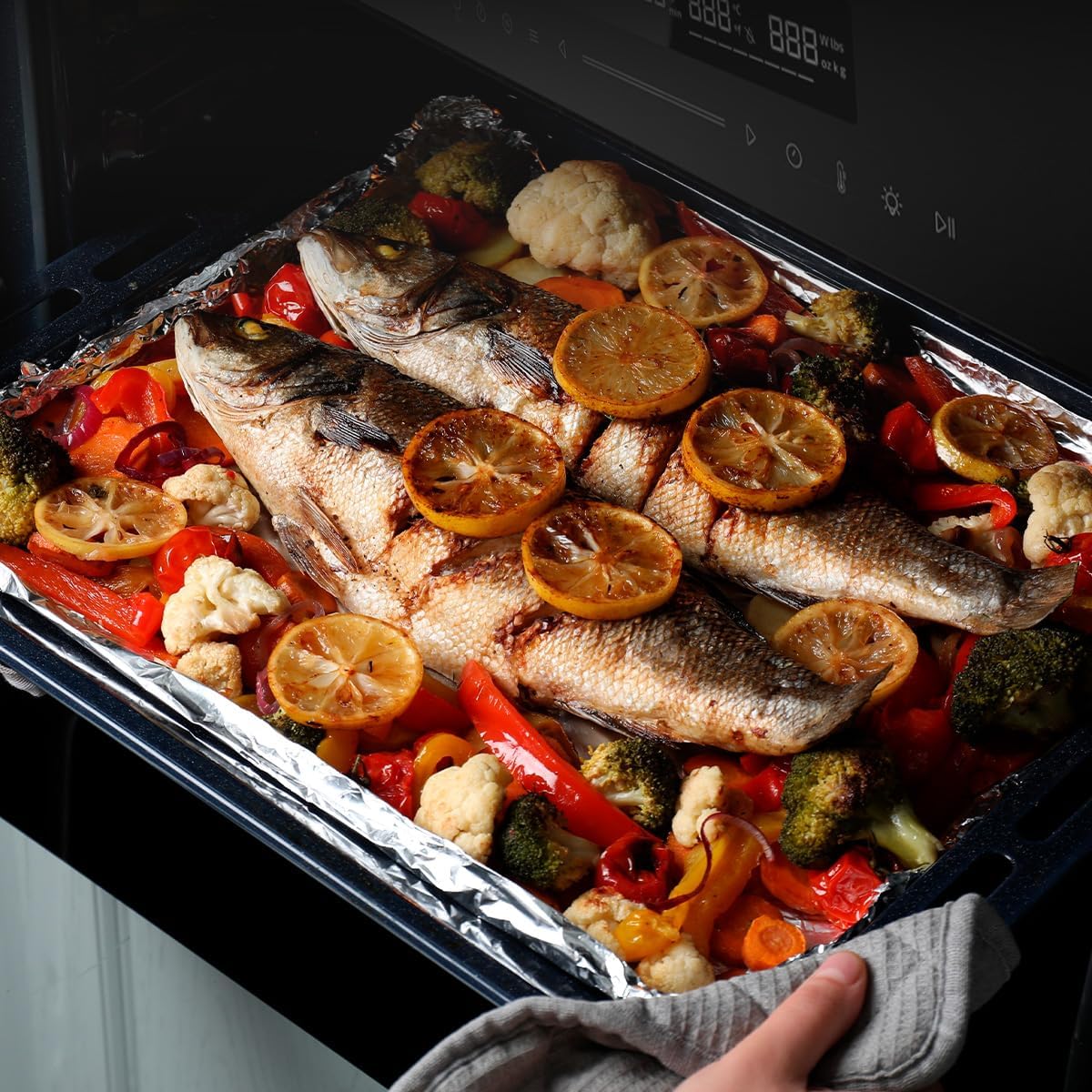 Cecotec - Bolero Hexa SM406000 - 60cm - four encastrable 72L, 12 fonctions, Steak et Pizza Master, Steam, A+ - SM406000