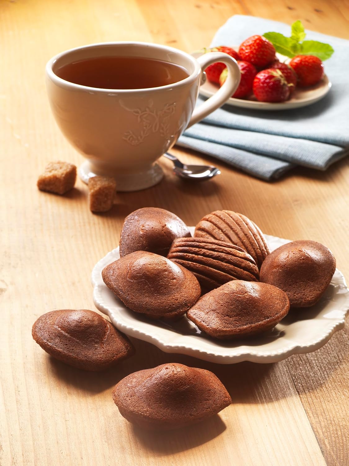Tefal - Coffret Snack Collection - plaques mini madeleines et livre recettes - XA801512