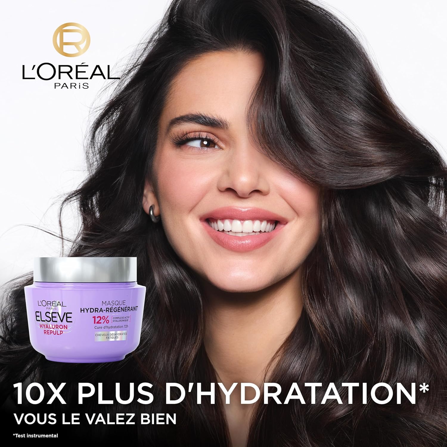 L'Oréal Paris - Elseve Hyaluron Repulp - 310 ml - masque cheveux hydratant 72H à l'acide hyaluronique