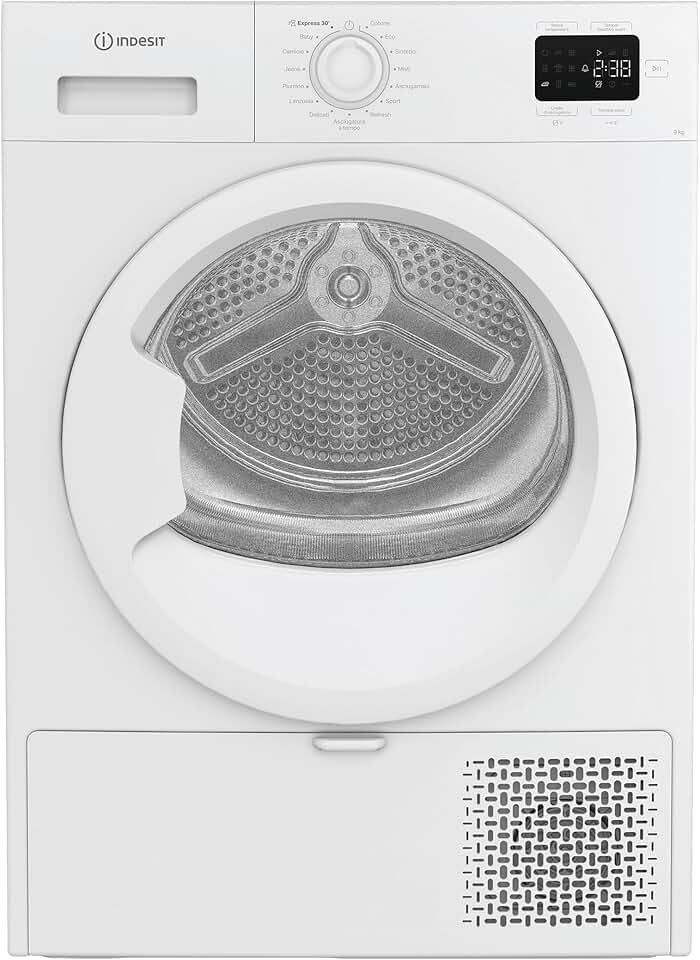 Indesit - sèche-linge série YD, 9kg, filtre 2 en 1, éco, C YD 92D WW IT