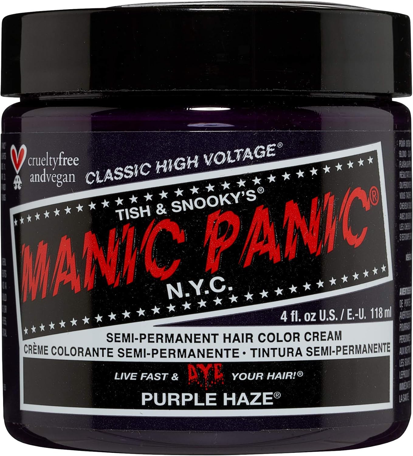 Manic Panic - Purple Haze Classic Creme - 118ml - vegan, semi-permanent, cruelty free