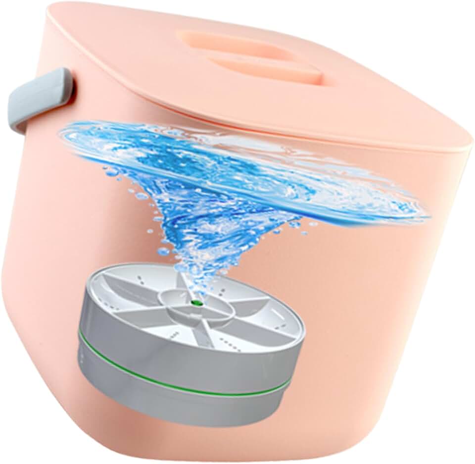 Machine à laver automatique portable - compact, sans fil, cuisine, légumes