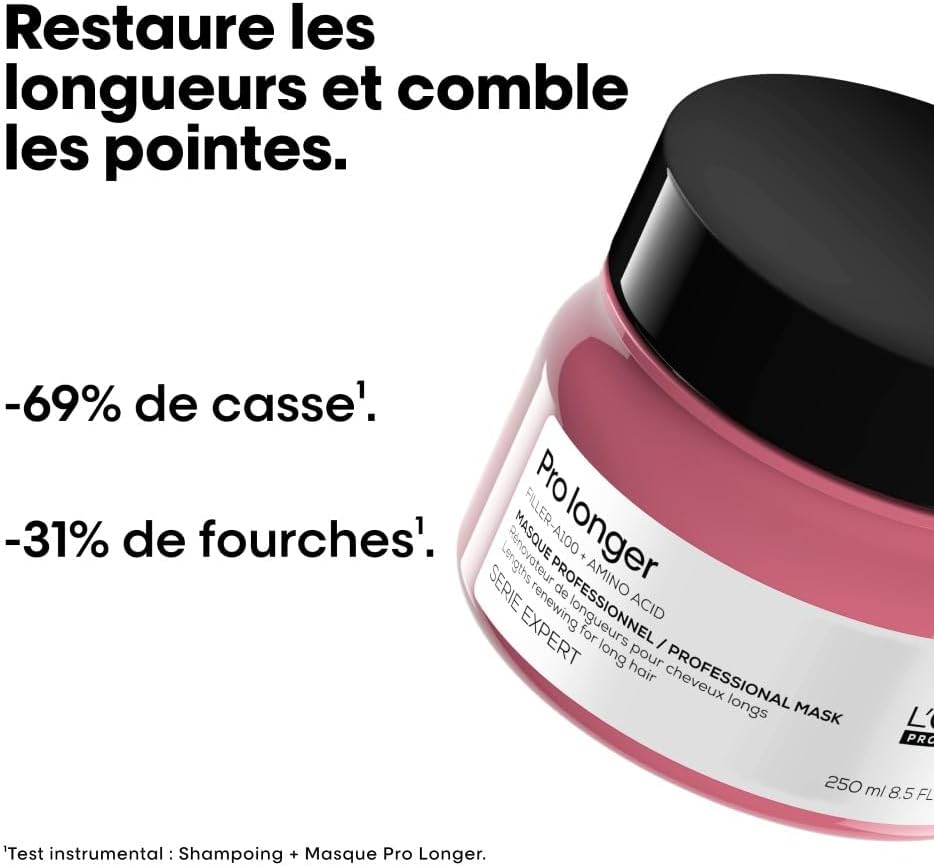 L'Oréal Professionnel - Pro Longer Série Expert - masque/duo/trio - hydrate, protège, cheveux longs cassants