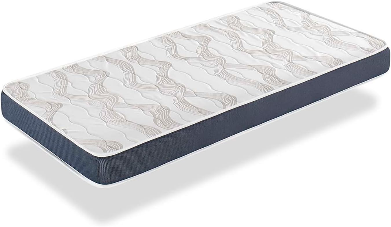 DORMISSIMO - Baby Bleu - 60x120 cm - matelas bébé respirant, 11 cm