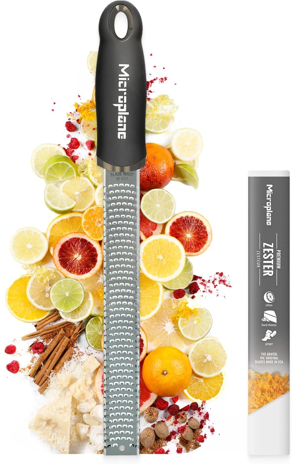 Microplane - Râpe zesteur série fine 32x3cm - lame inox, made in USA