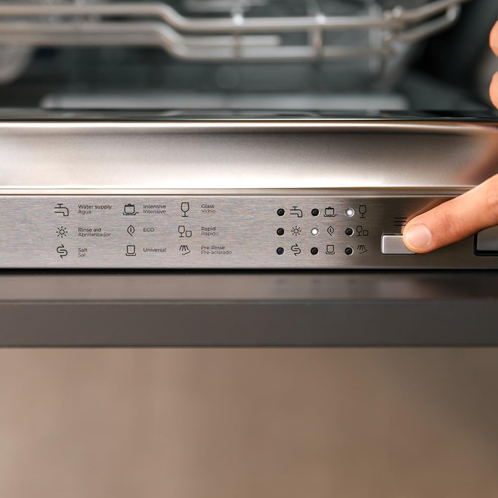 Cecotec - Bolero Aguazero série 60cm - 12 couverts, 7 programmes, 1850W, départ différé - 6110 Full-BI