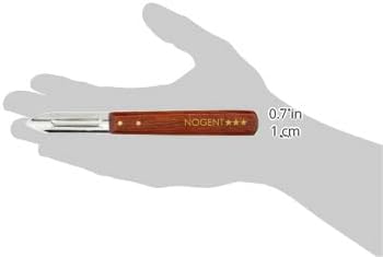Nogent - éplucheur Classic bois merisier inox, compact et durable, 01210B