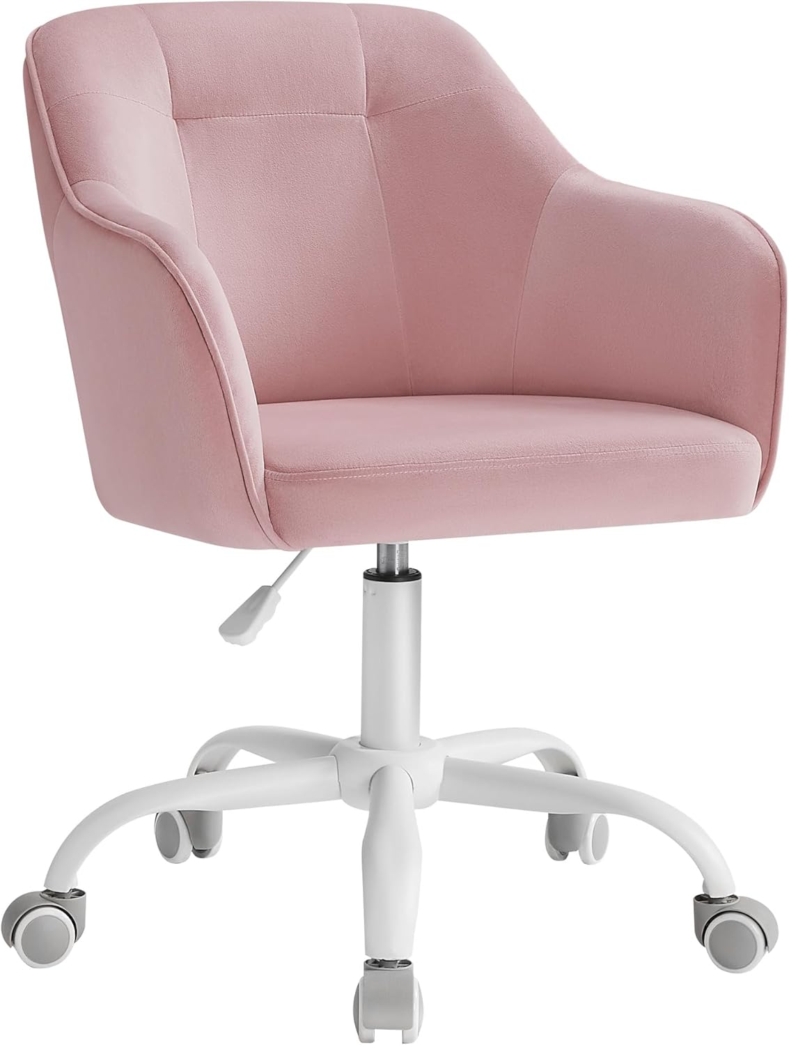 SONGMICS - fauteuil ergonomique velours, cadre acier, réglable, 110kg, OBG019P02