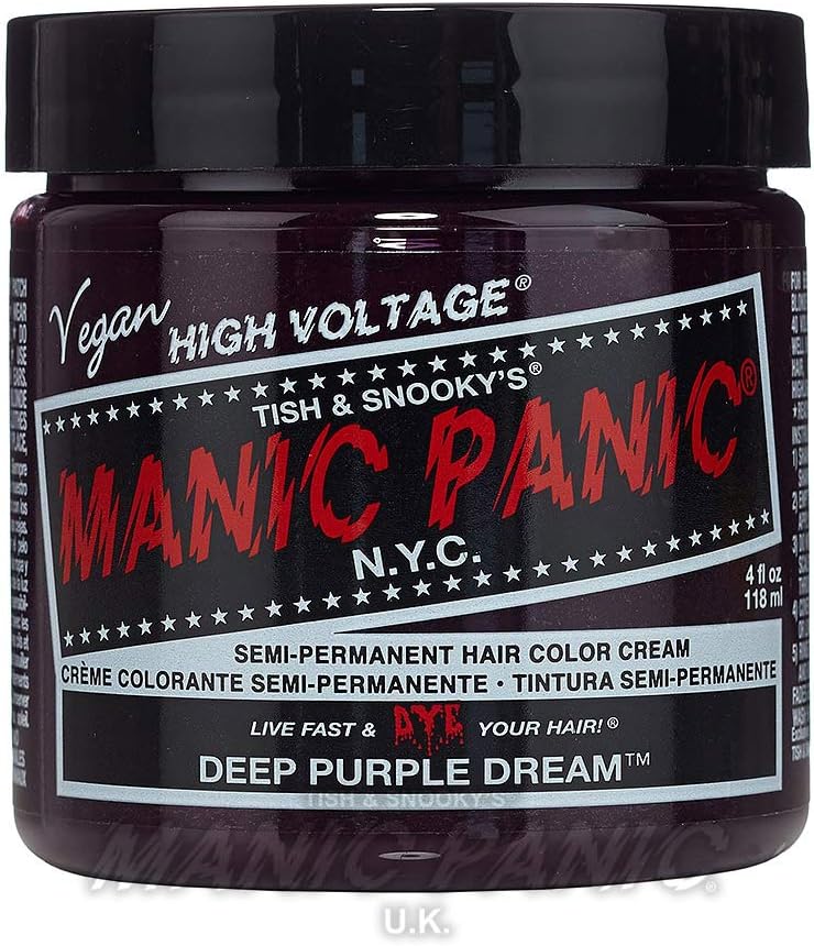 Manic Panic - Deep Purple Dream Classic Creme - 118ml - vegan, semi-permanent, cruelty free