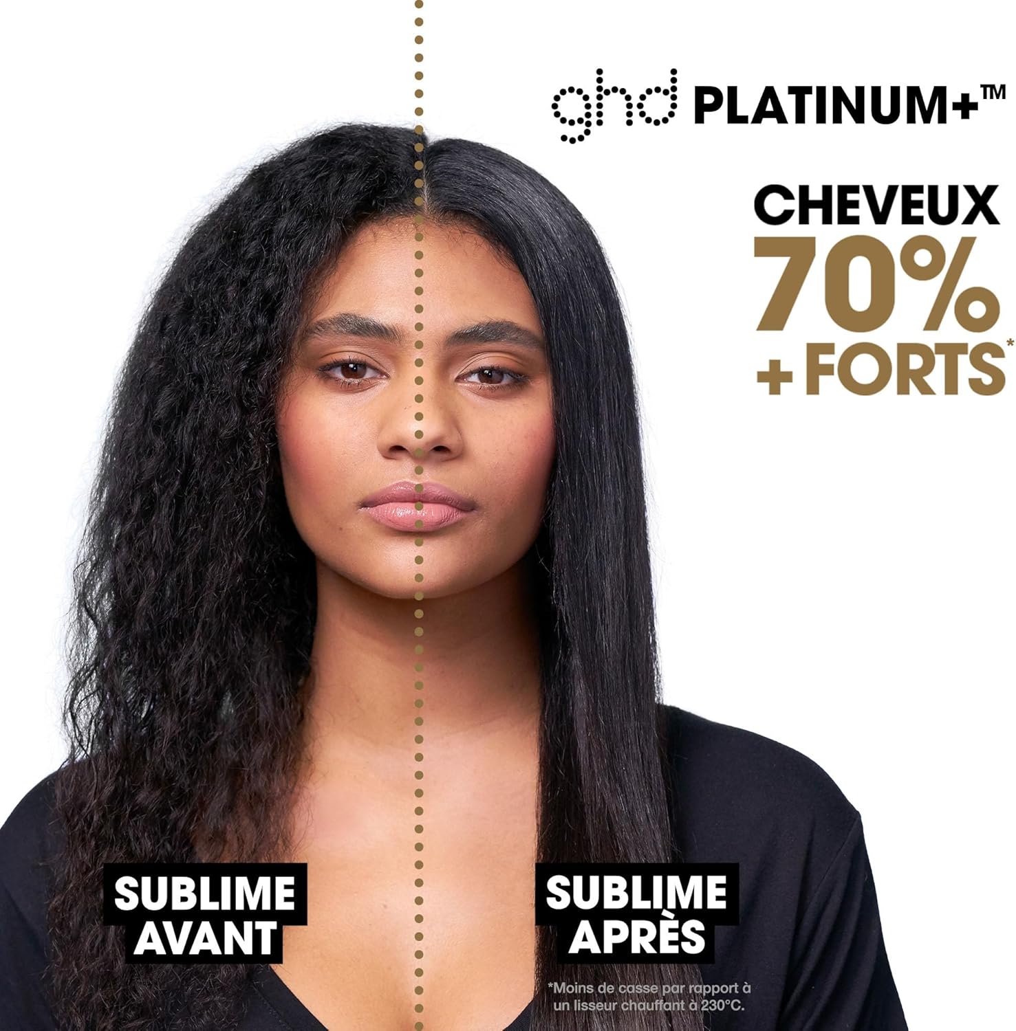 ghd - Lisseur Platinum+ - chauffe rapide - cheveux brillants et protégés