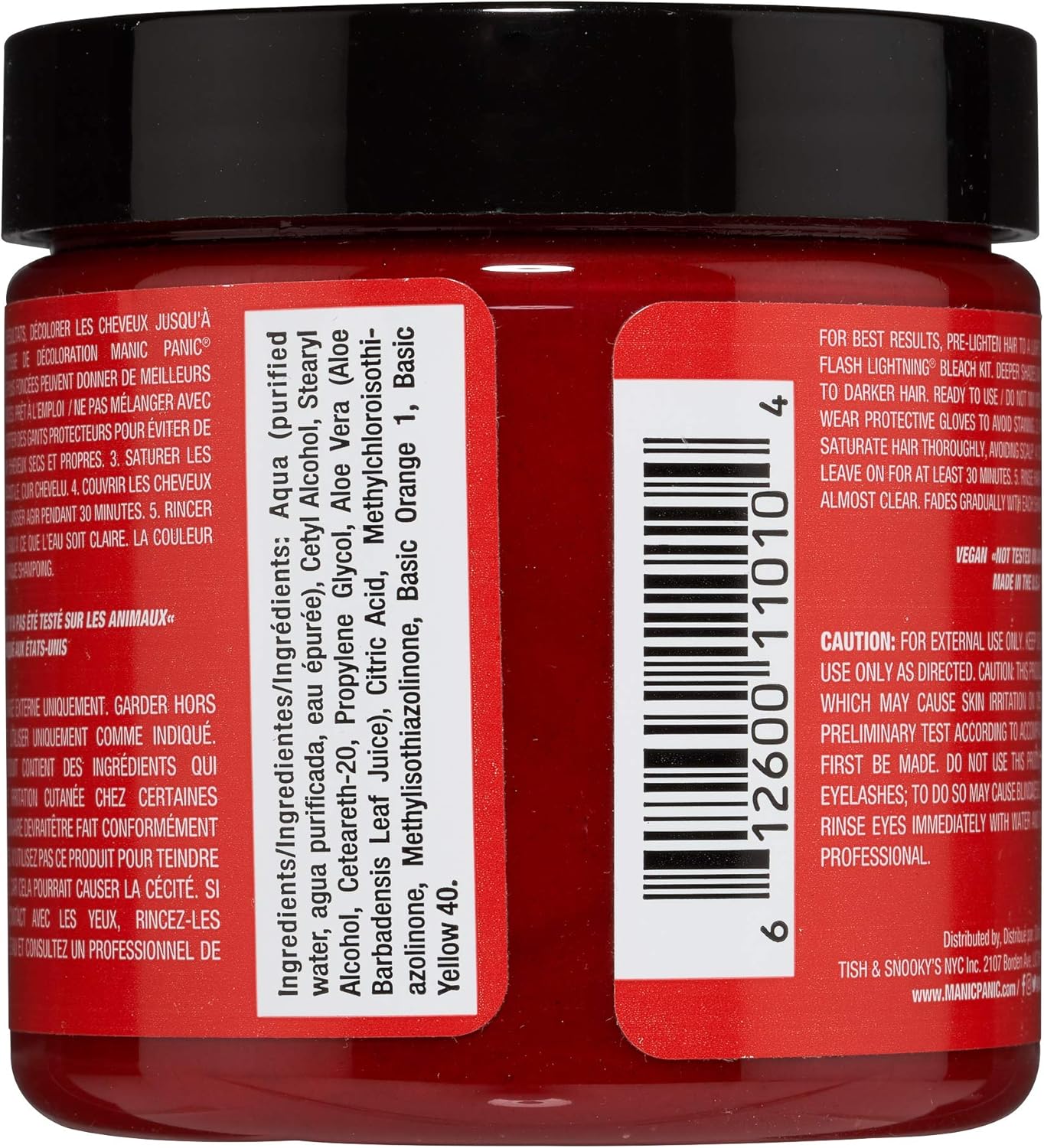 Manic Panic - Cream Formule semi-permanente - coloration cheveux Wildfire