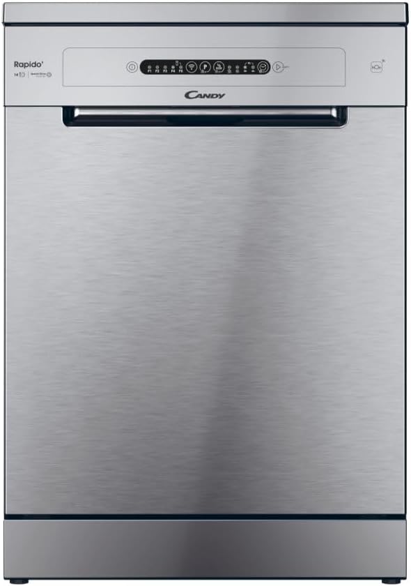 Candy - lave-vaisselle Rapido 14 couverts, 60x85 cm, Wi-Fi, séchage rapide, CF 4E7L0A