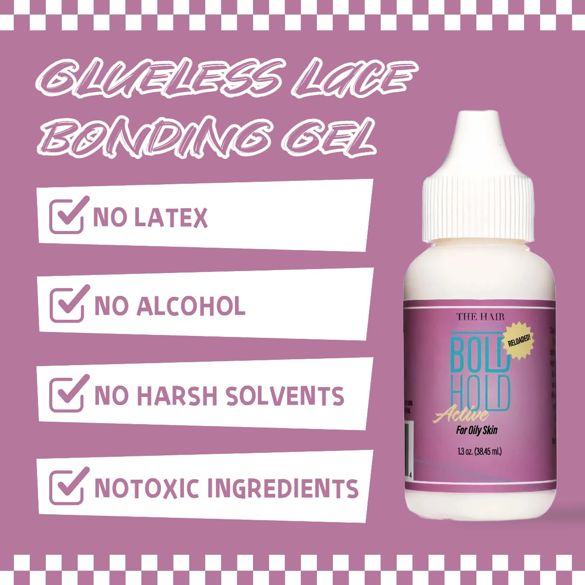 Colle perruque - invisible, imperméable, tenue forte - 38ml