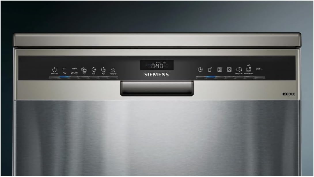 Siemens lave-vaisselle 60cm, 13 couverts, 6 programmes, Inox, WiFi, SN23EI03KE