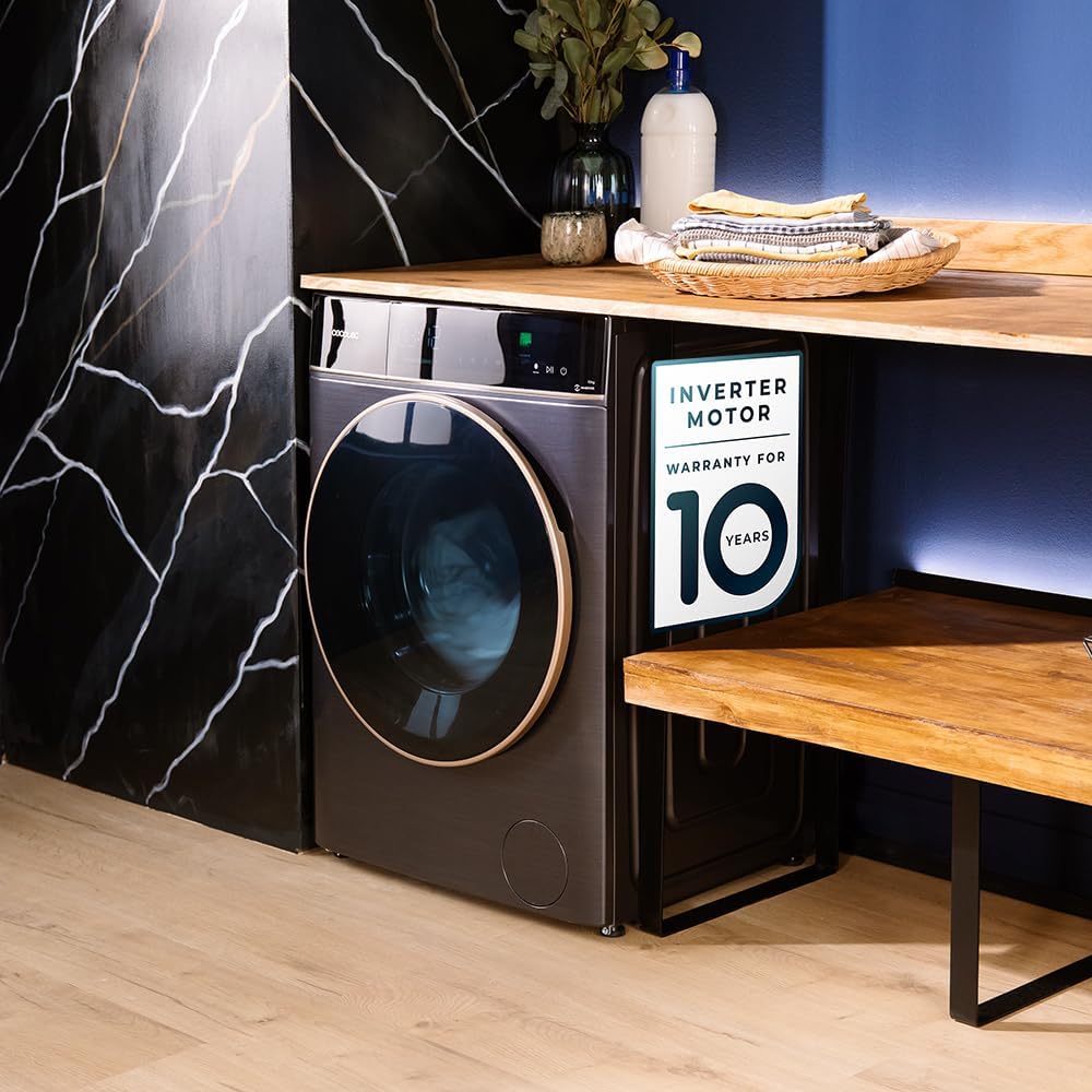 Cecotec - Bolero DressCode - 10kg, 1400tr/min, écran 10,3