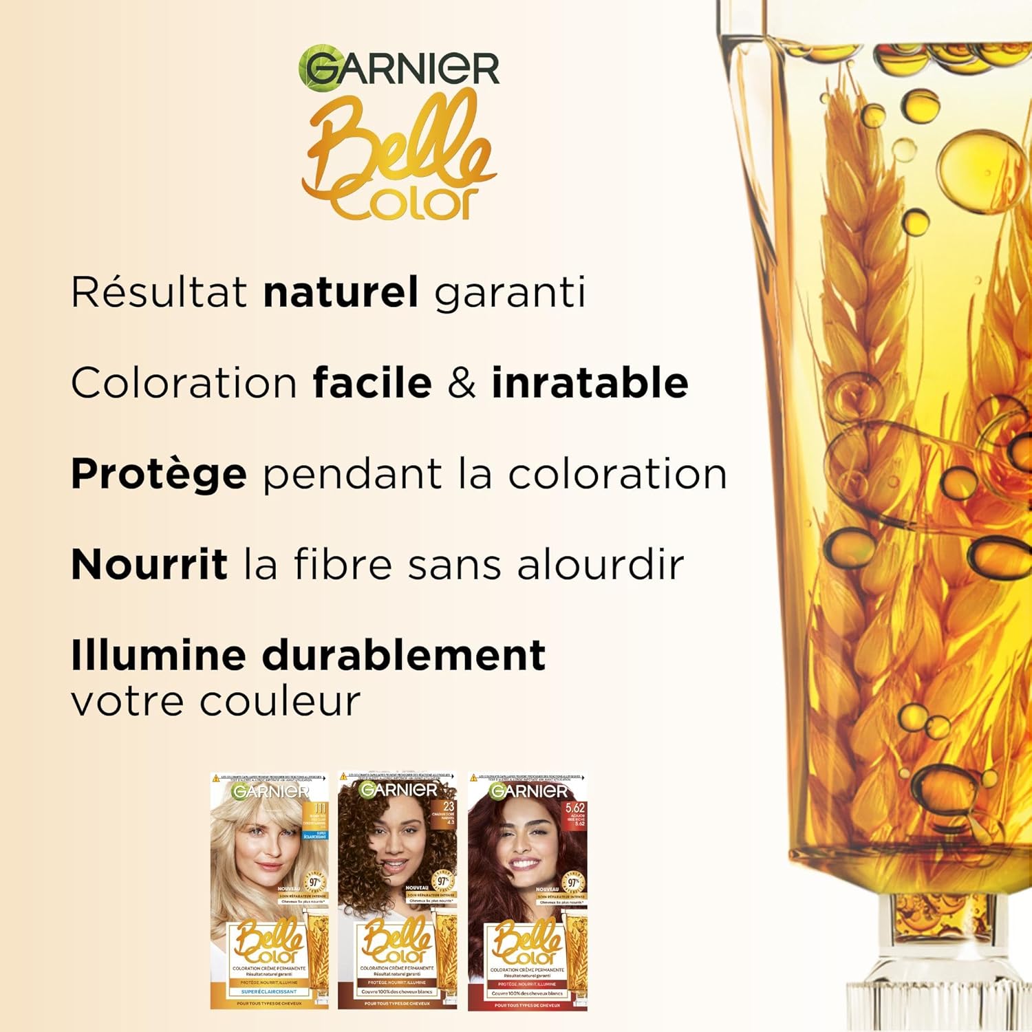 Garnier - Belle Color coloration permanente 100ml - Blond foncé naturel