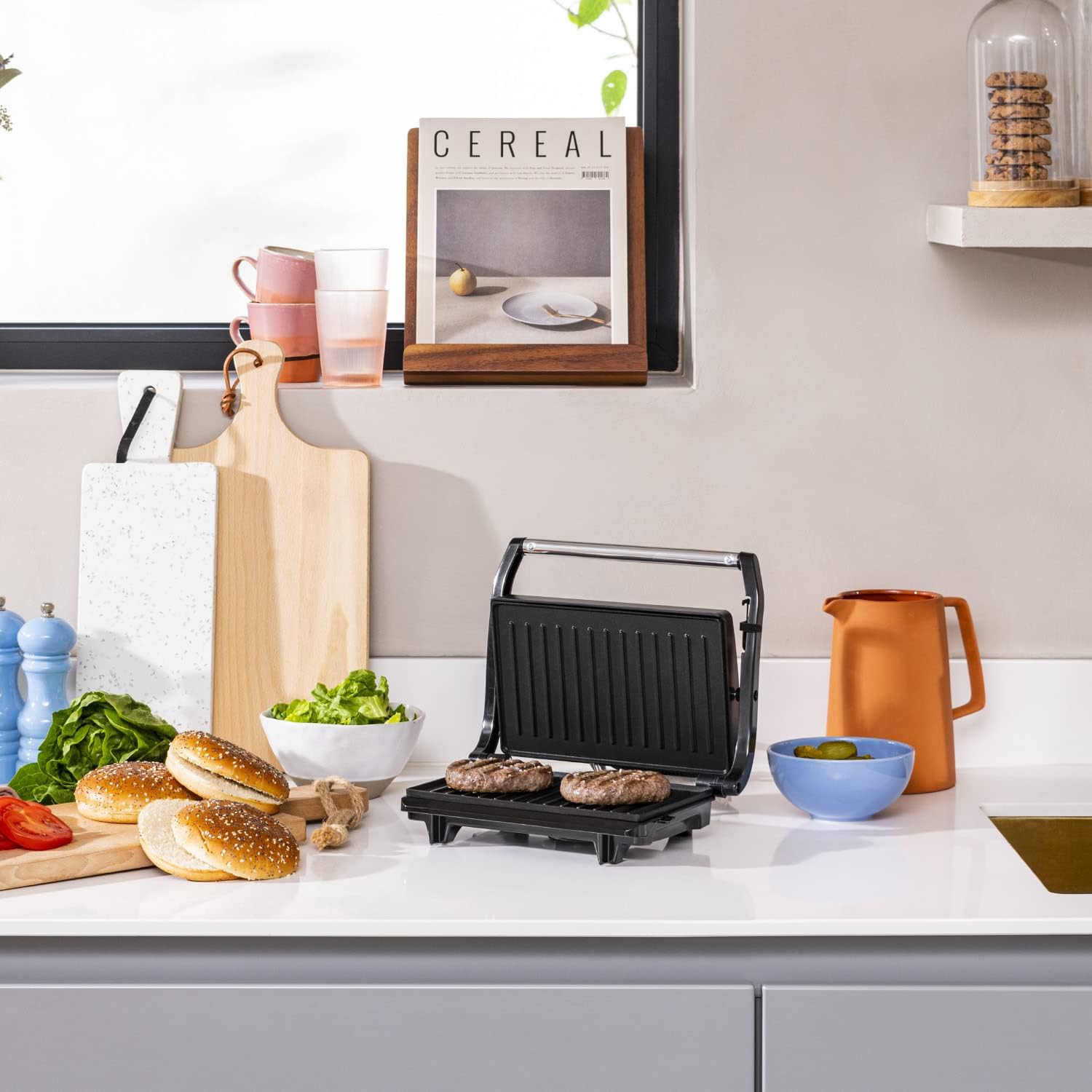 Tristar - Grille-viande série GR - 22,5x14 cm - 700W - GR-2650