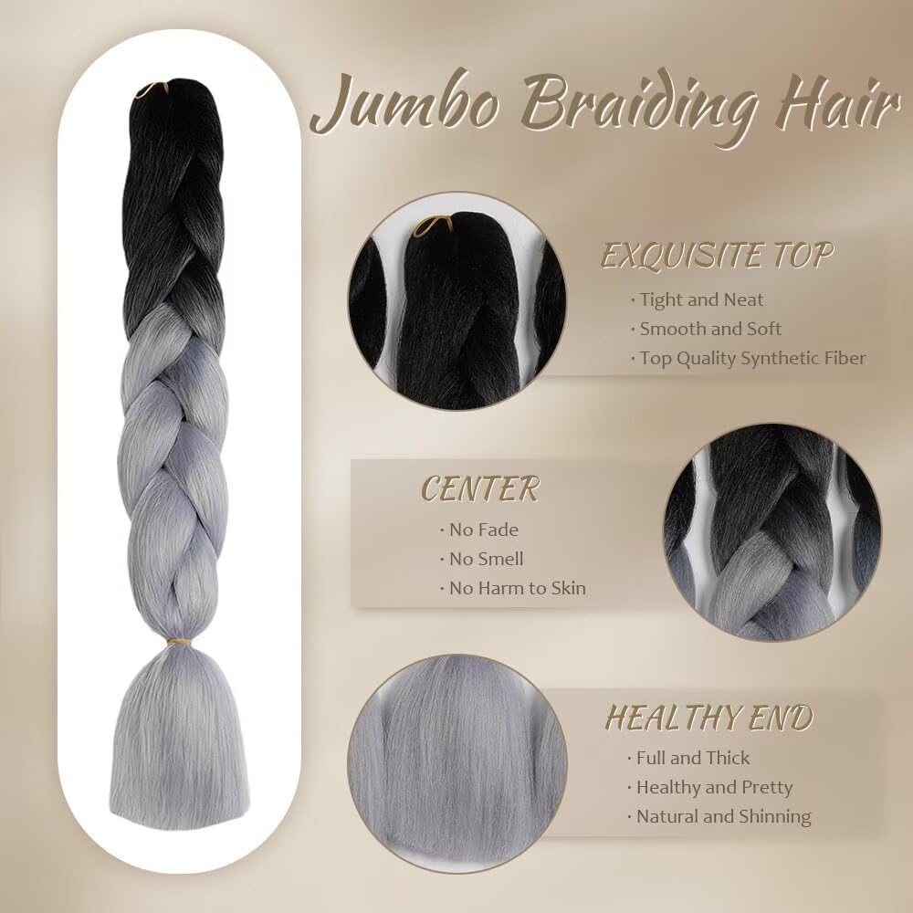 ShowJarlly - Extension Jumbo Braids 24