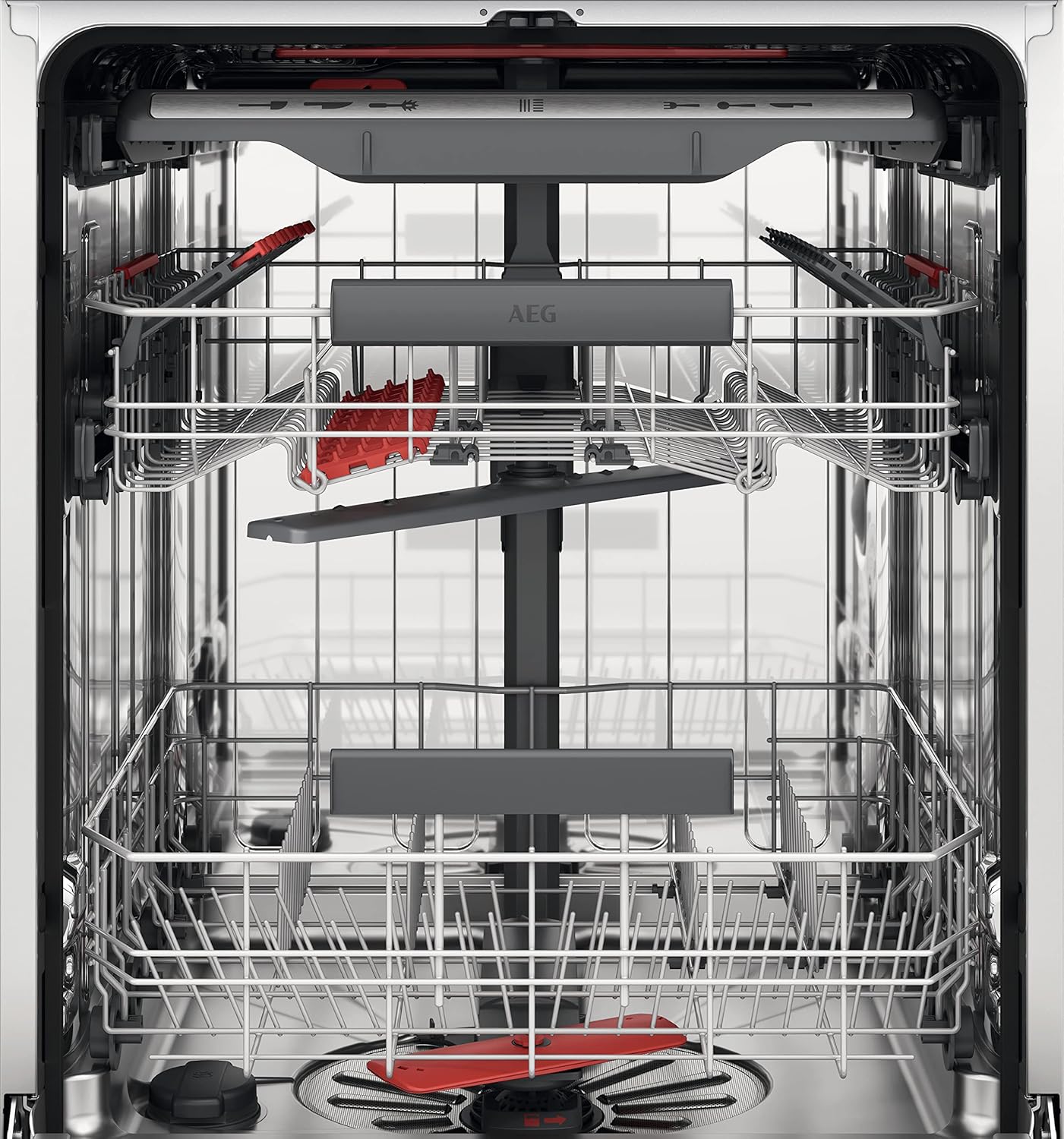 AEG - lave-vaisselle série 7000, 60 cm, silencieux, classe C, tiroir à couverts