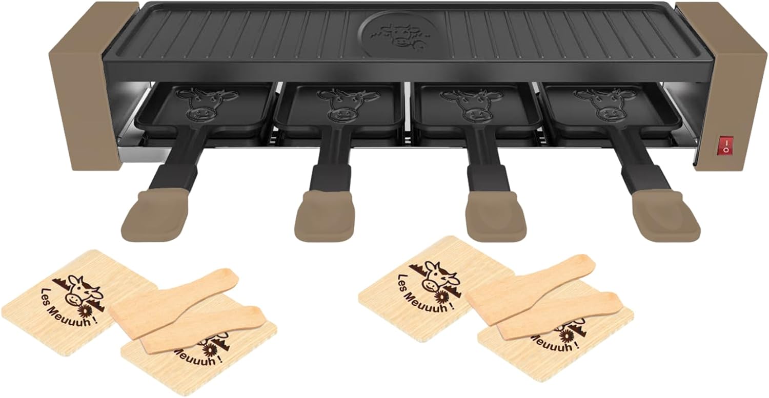 Little Balance - raclette 4 pers. antiadhésif, grill amovible, 800W - 8944