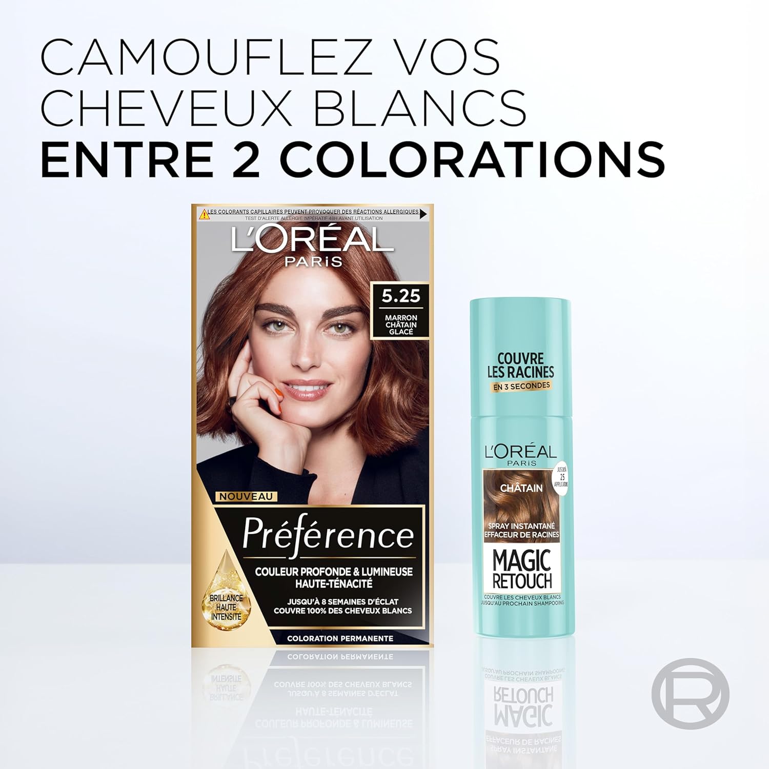 L'Oréal Paris - Magic Retouch - spray 75ml - couvre racines noir