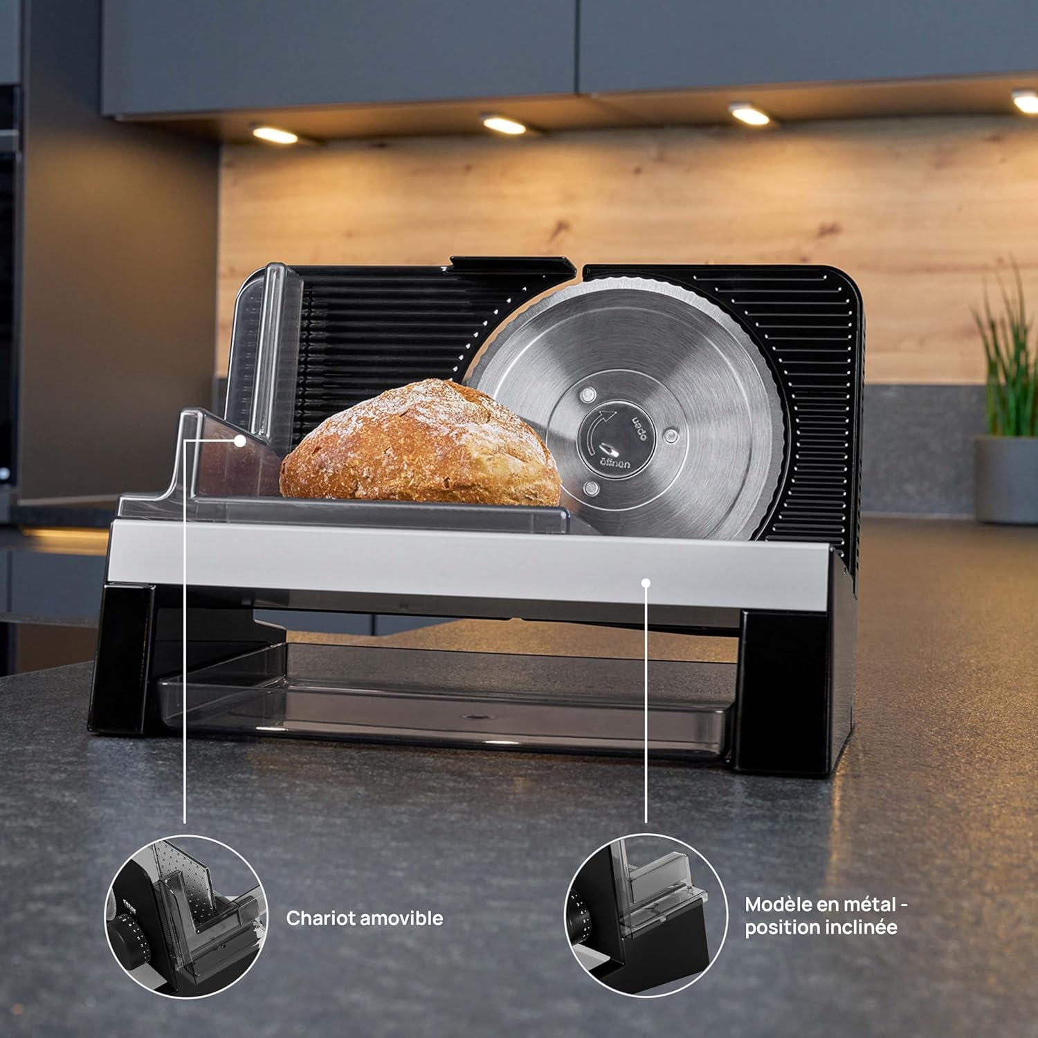 Ritter - trancheuse E16 duo plus - compacte - moteur ECO, fabrication allemande