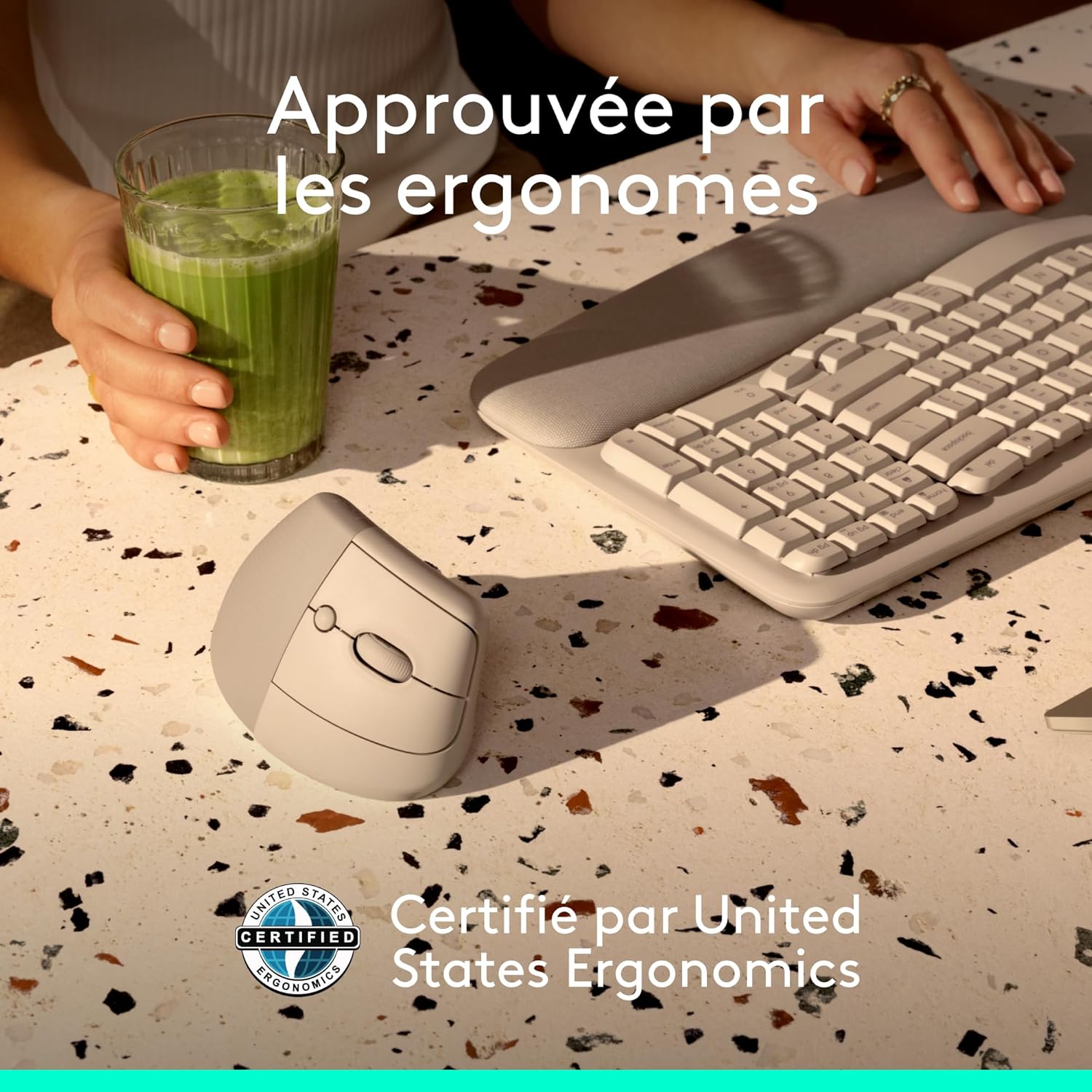 Logitech - Lift série - compacte - souris verticale ergonomique sans fil
