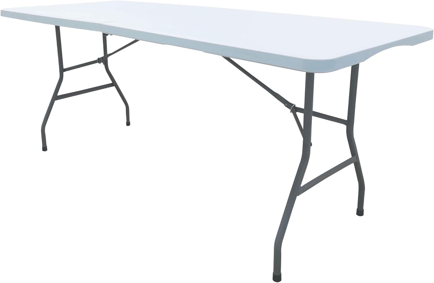 WERKA PRO - Table pliante blanche 95x75x9 cm ultra résistante et pratique