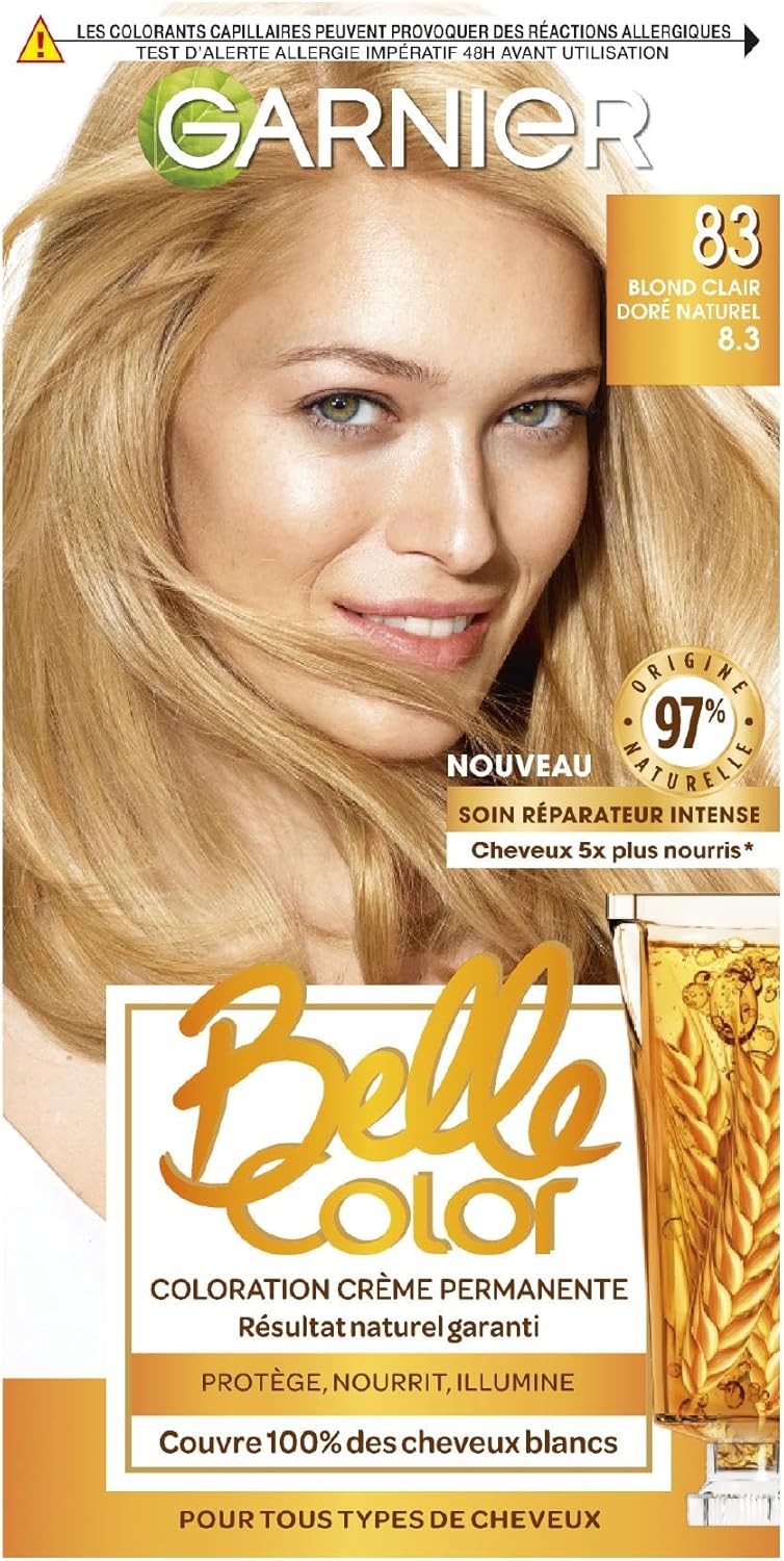 Garnier - Belle Color coloration permanente - 100ml - blond clair doré