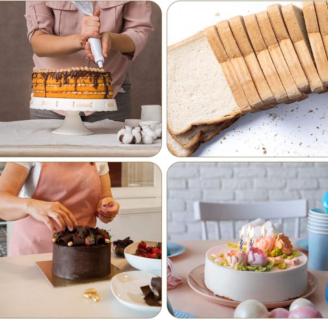 Coupe gâteau - Acier inoxydable - découpe précise - fil séparateur