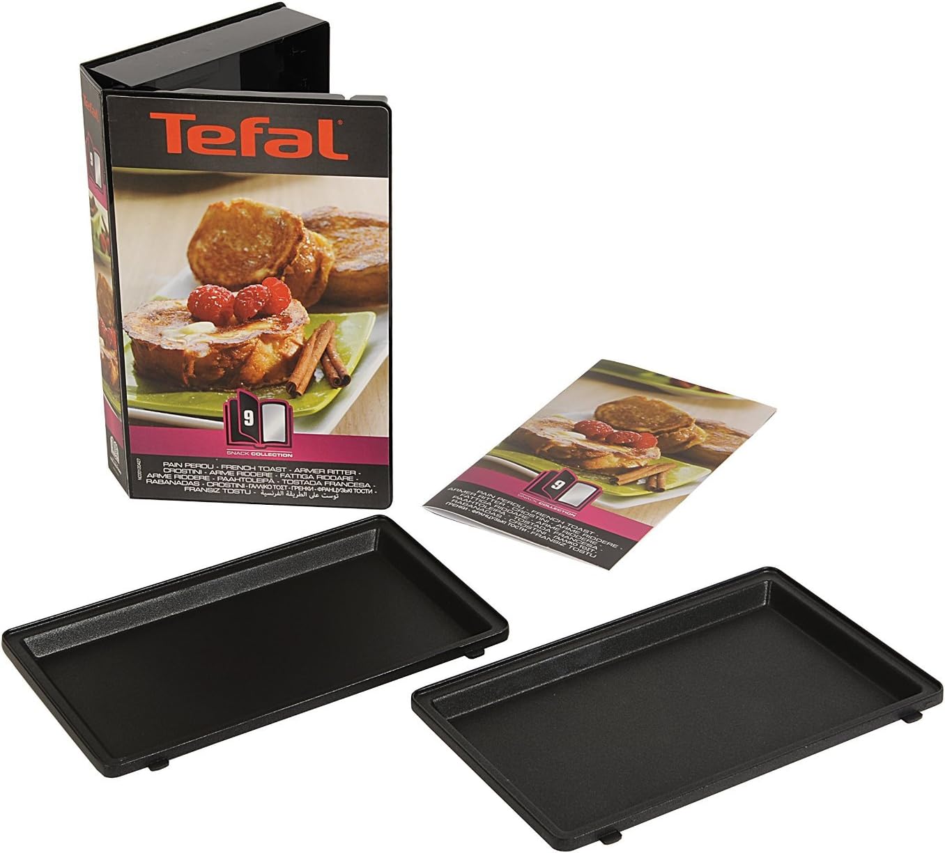 Tefal - Snack Collection - plaques pain perdu - livre de recettes - XA800912