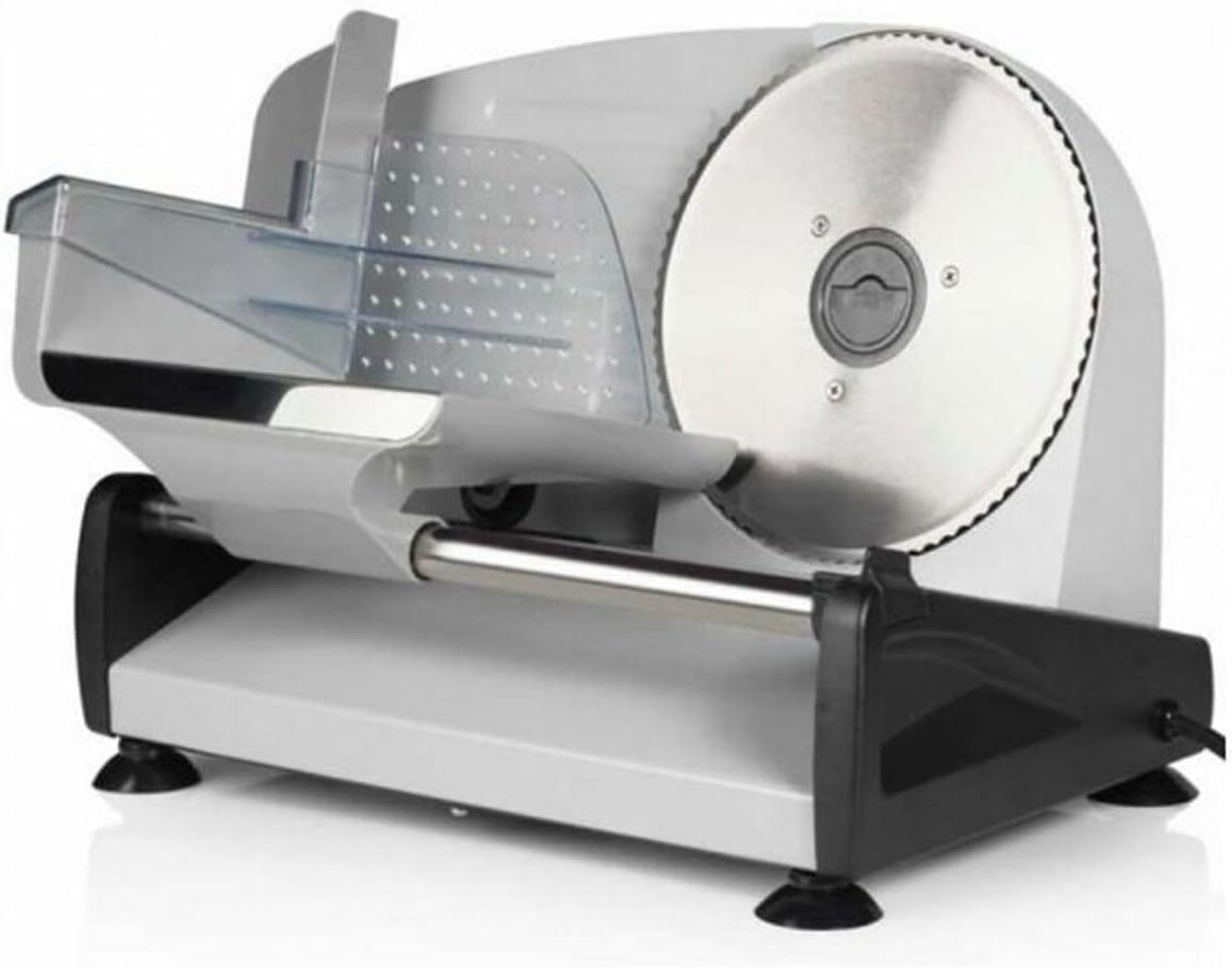 Tristar - trancheuse inox 150W, lame 19cm, compacte et puissante