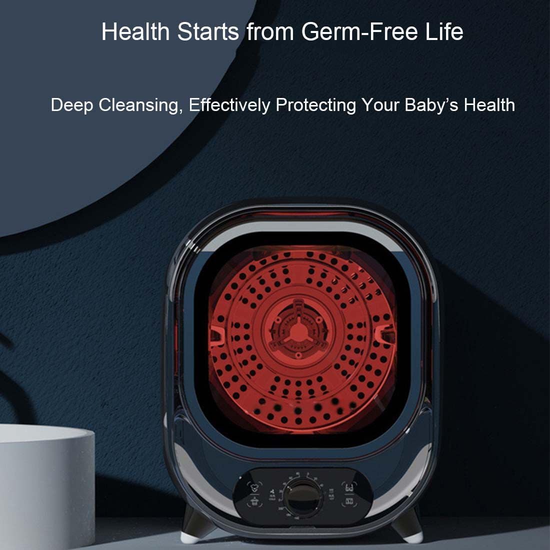 Sèche-linge portable - 0,8kg, 450W, compact 31x39x38cm