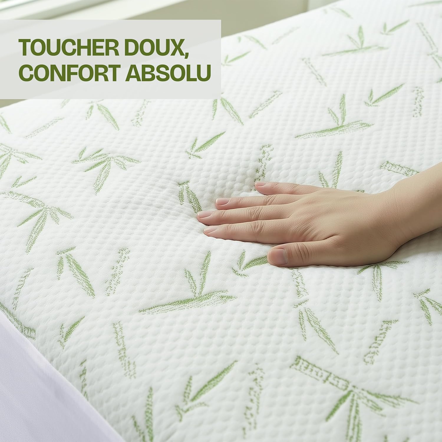Utopia Bedding - Protège Matelas Premium - 160x190x30 cm - Imperméable, Respirant, Certifié Oeko-Tex