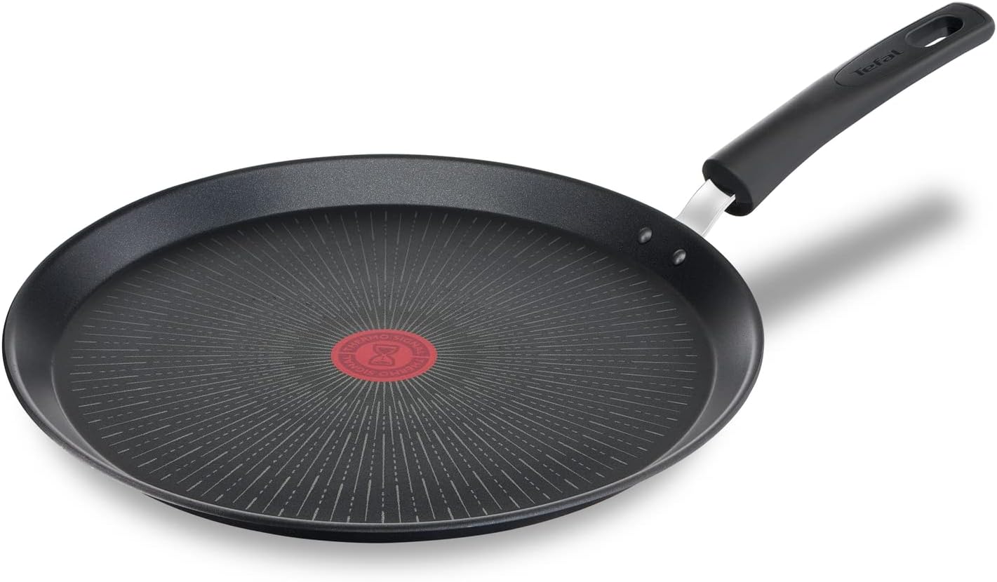Tefal - Unlimited On - poêle à crêpe 28cm, induction, antiadhésif, Thermo-Signal, G25939AZ